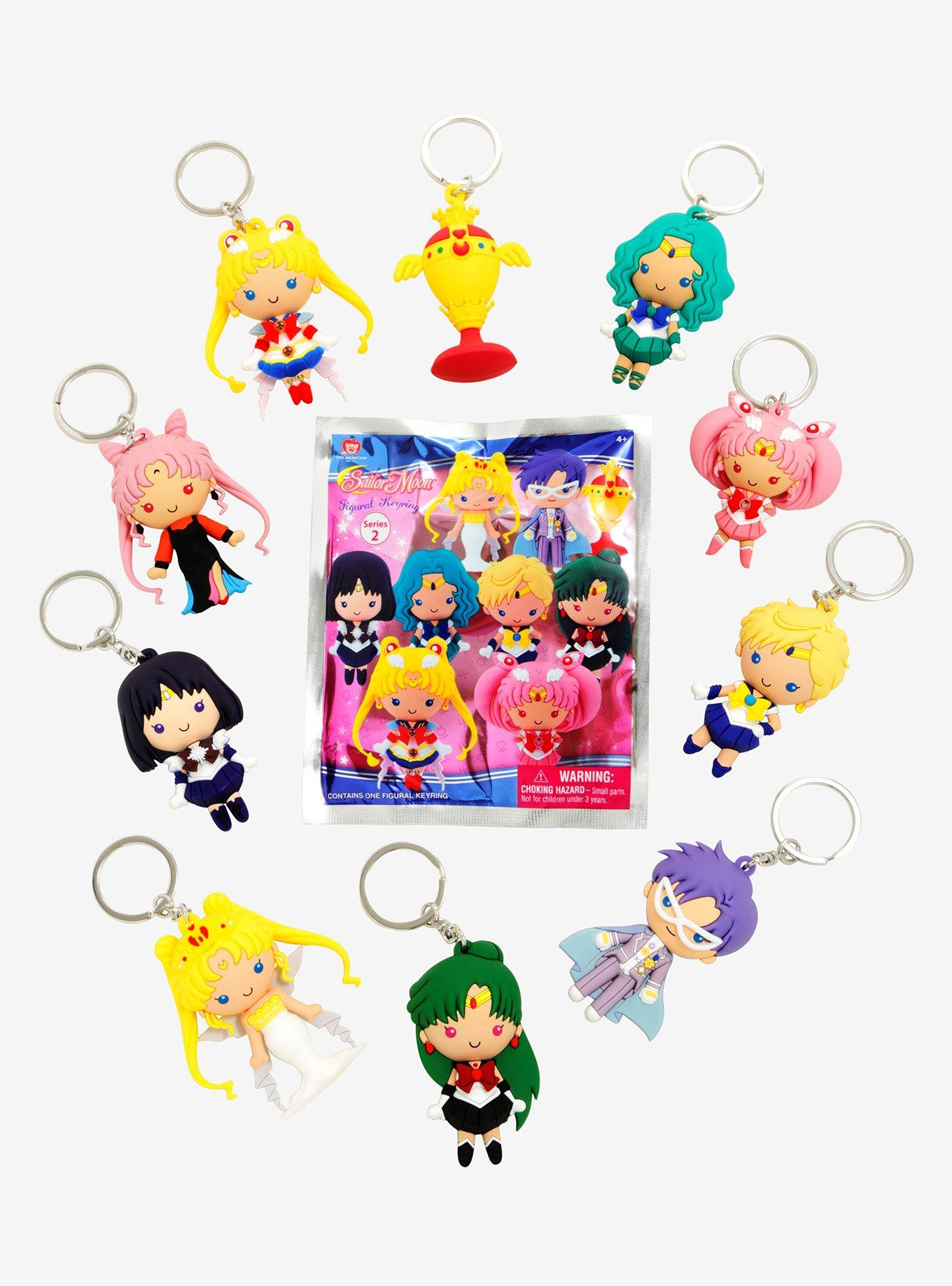 Sailor Moon Heart Charm Keychain - BoxLunch Exclusive