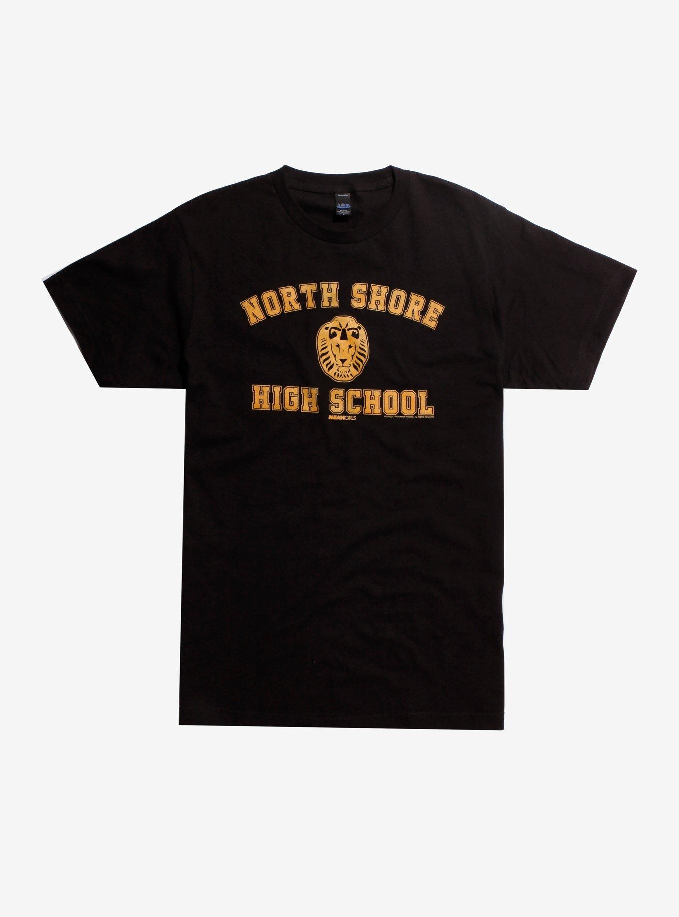 Mean Girls North Shore High School T-Shirt, BLACK, hi-res