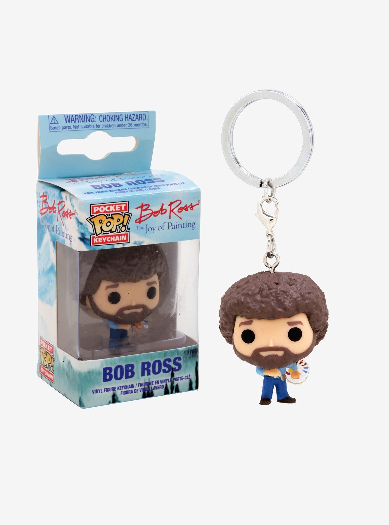 Funko Bob Ross The Joy Of Painting Pocket Pop! Bob Ross Key Chain, , hi-res