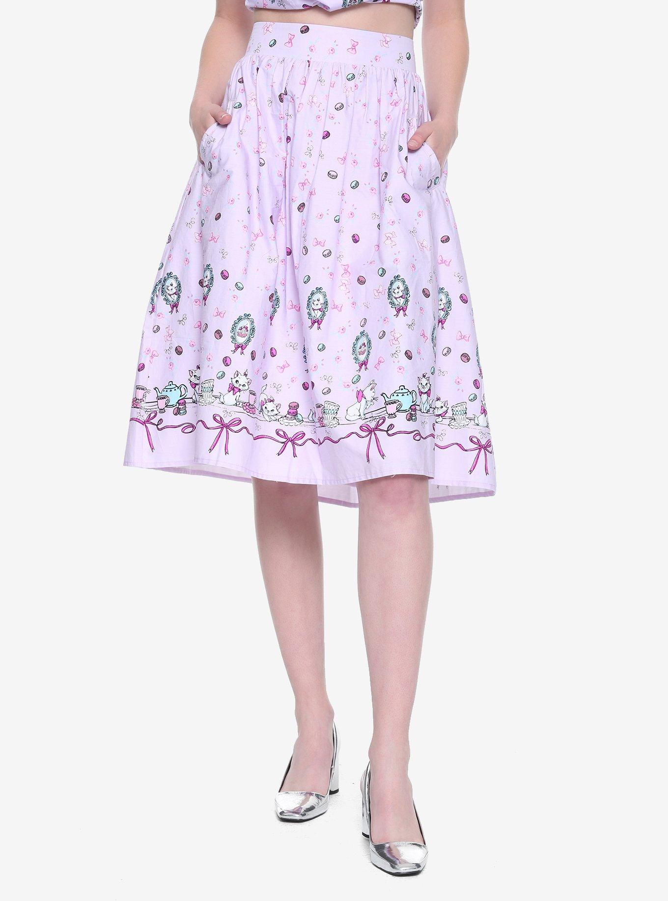 Disney The Aristocats Marie Retro Skirt, MULTI, hi-res