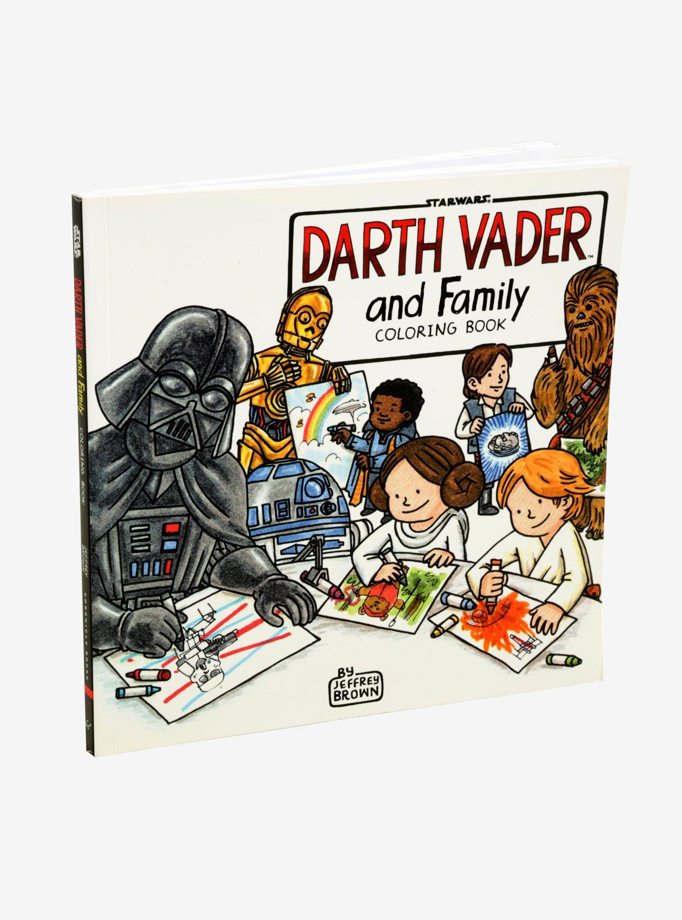 Star Wars Darth Vader And Family Coloring Book | BoxLunch