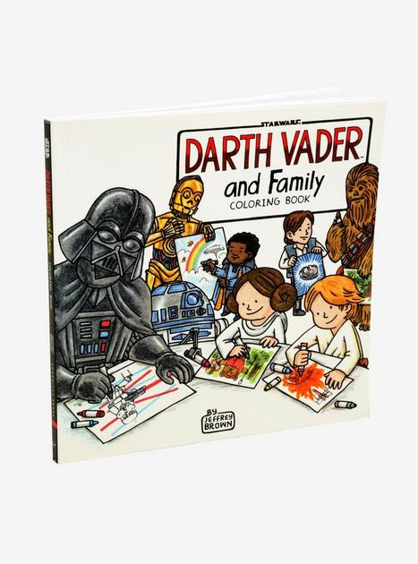 Star Wars Darth Vader And Family Coloring Book | BoxLunch