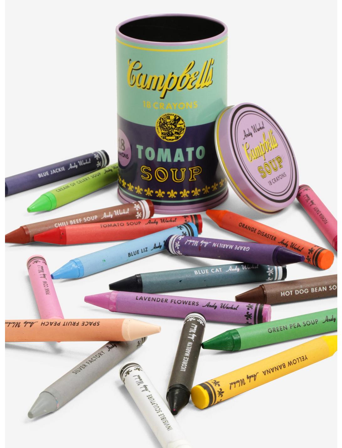 Andy Warhol Soup Can Crayons, , hi-res