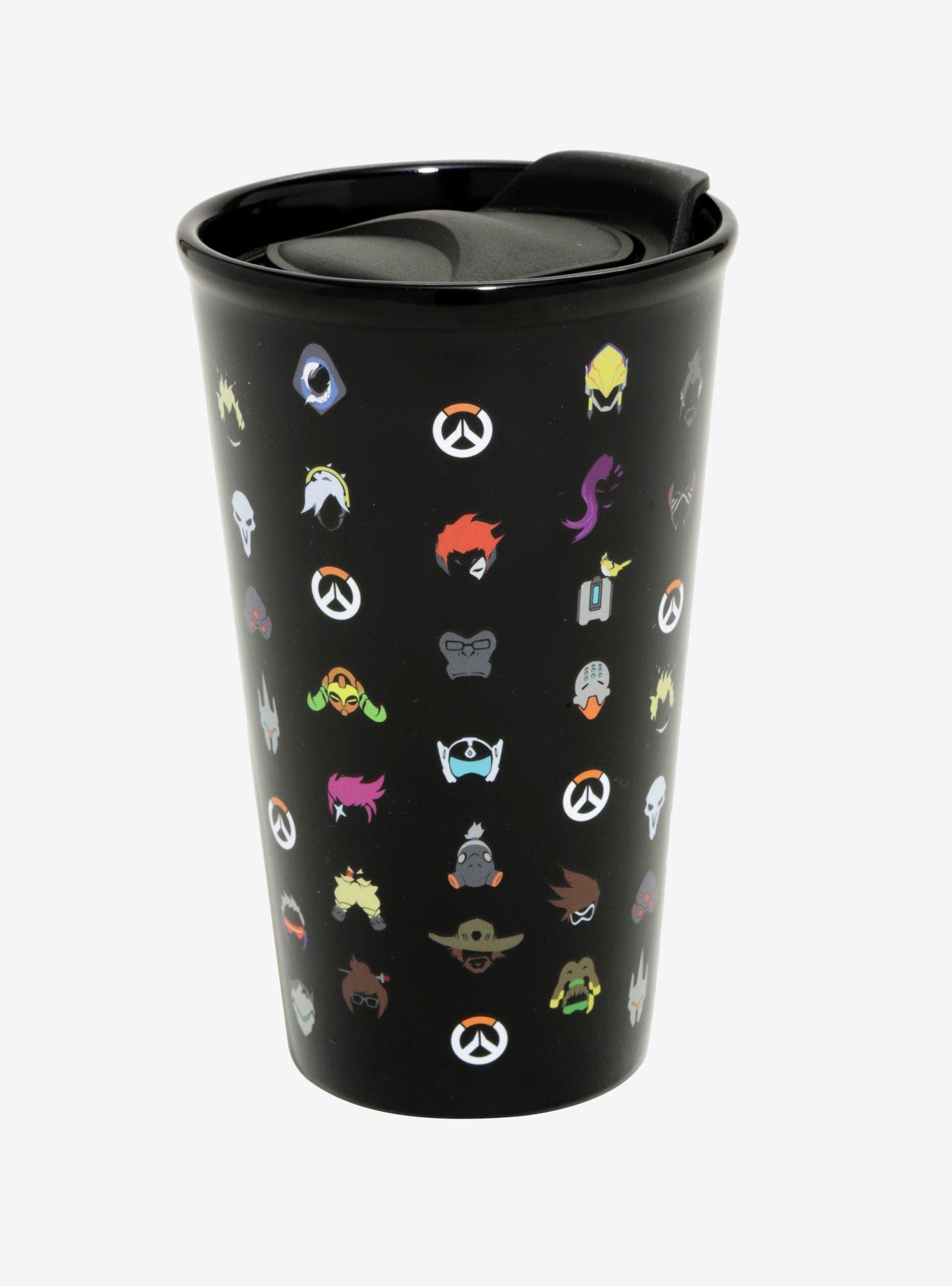 Overwatch Logo Travel Mug - BoxLunch Exclusive, , hi-res