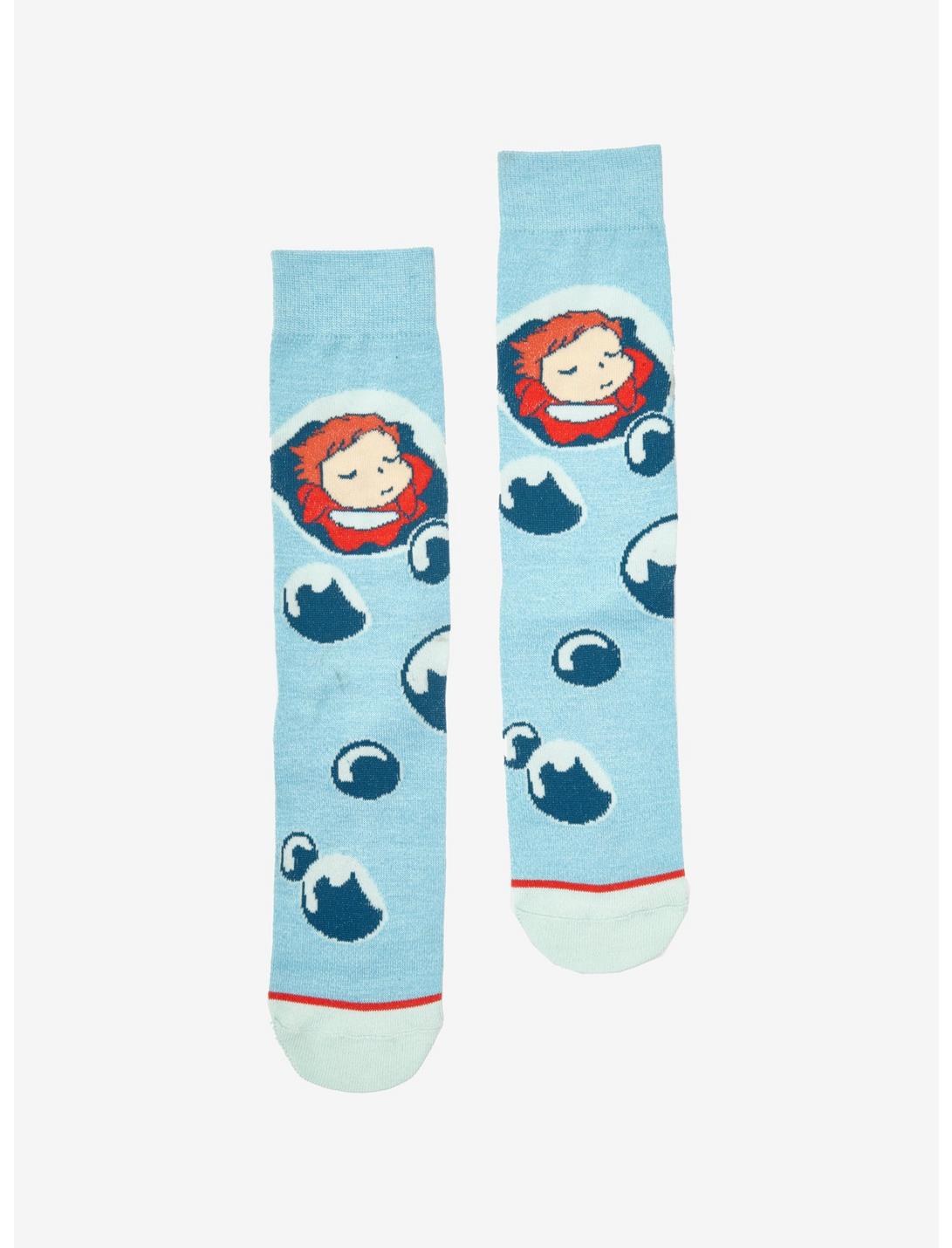 Studio Ghibli Ponyo Bubbles Socks, , hi-res