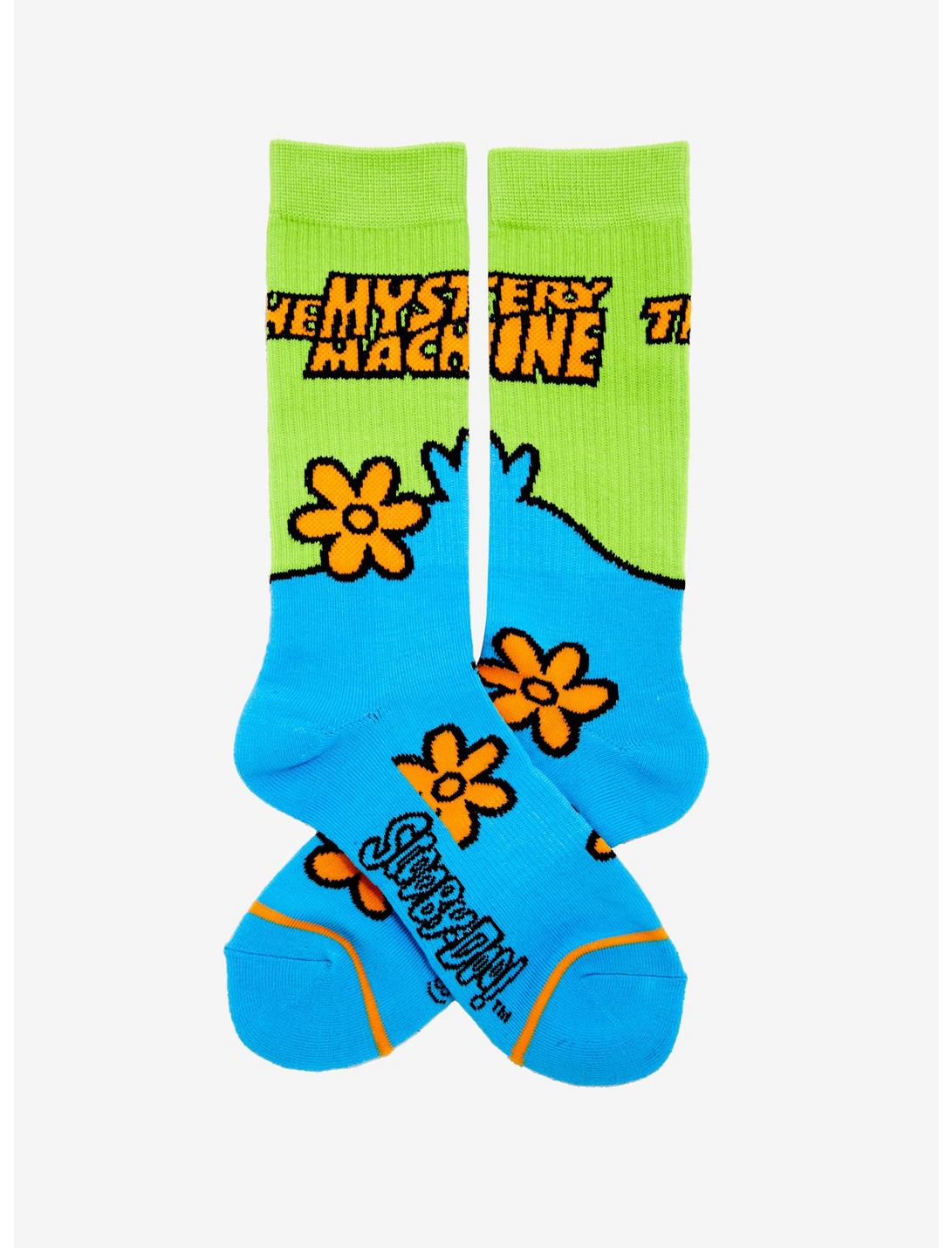 Scooby-Doo Mystery Machine Crew Socks, , hi-res