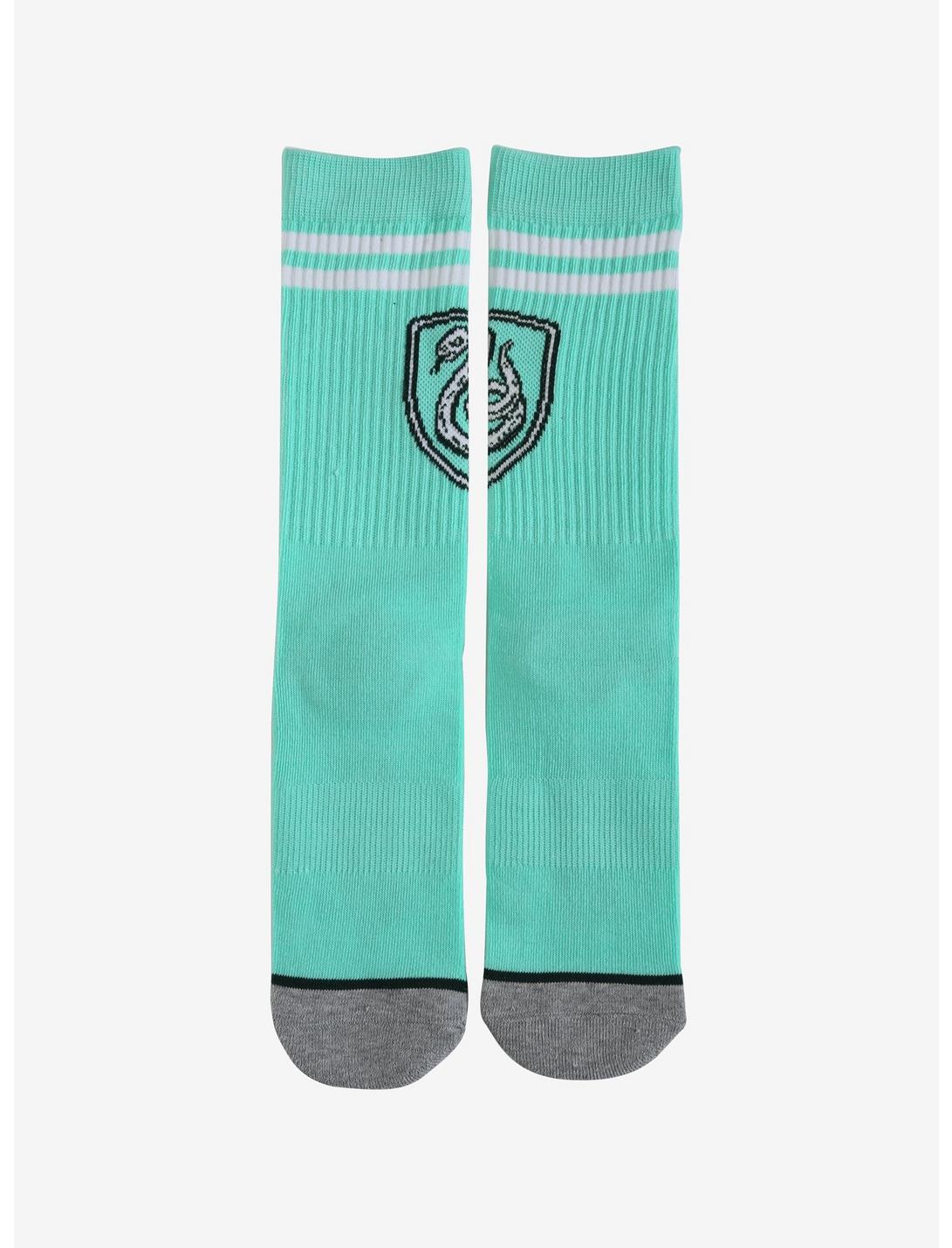 Harry Potter Slytherin Pastel Crew Socks - BoxLunch Exclusive, , hi-res