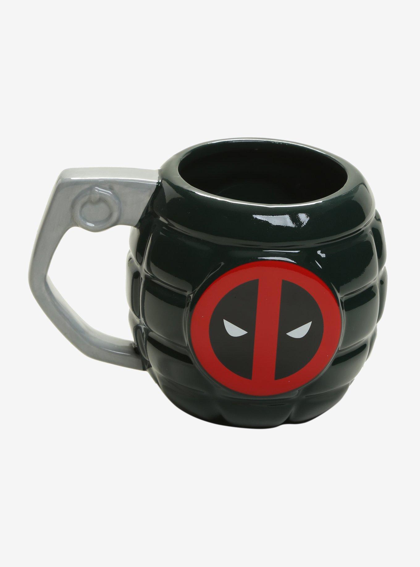 Marvel Deadpool Grenade Ceramic Mug, , hi-res