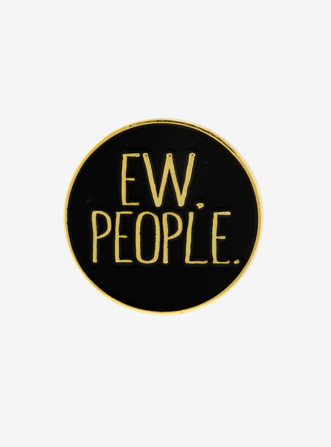 Ew People Enamel Pin, , hi-res