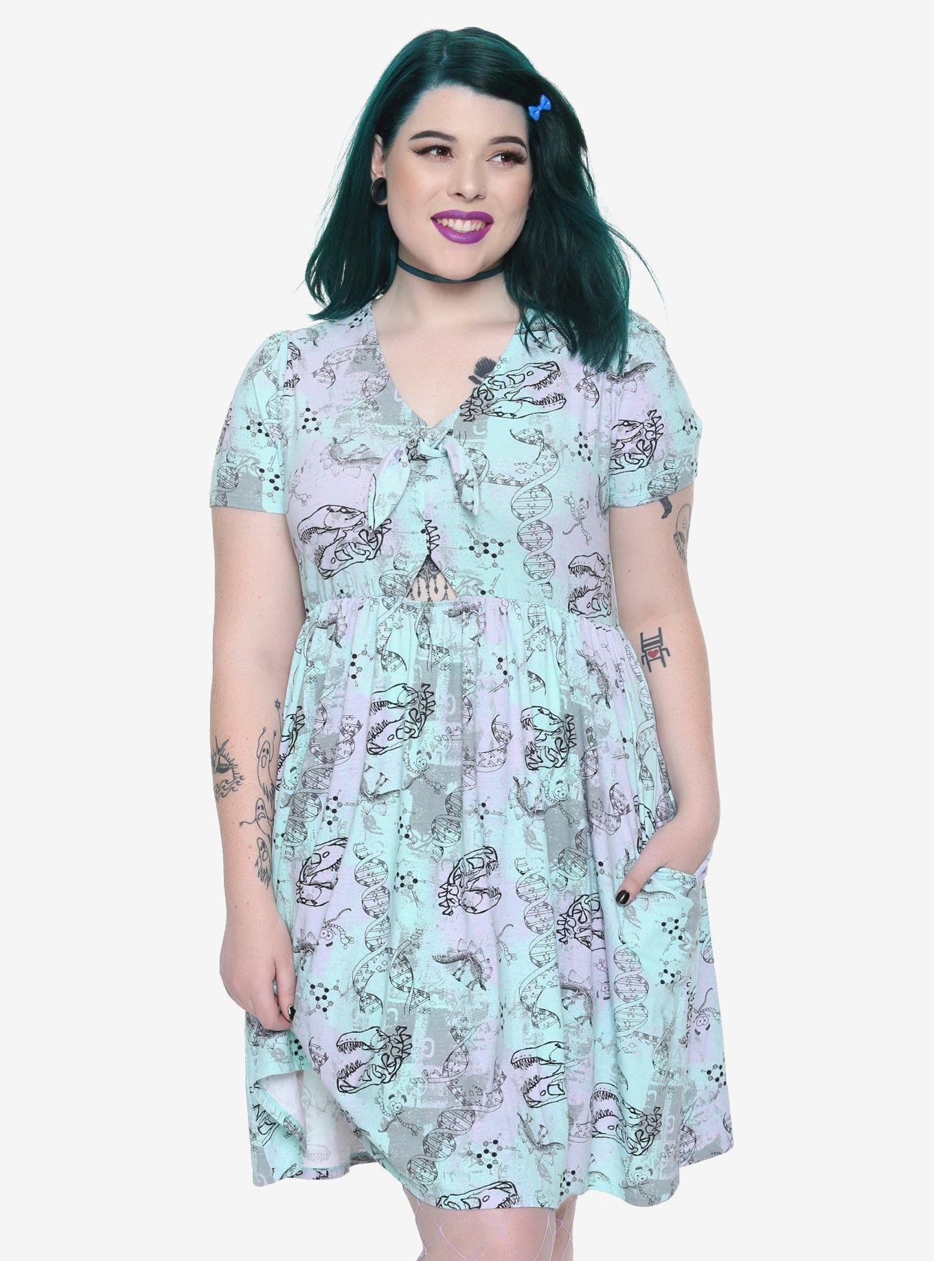 Dinosaur dress hot sale womens plus size