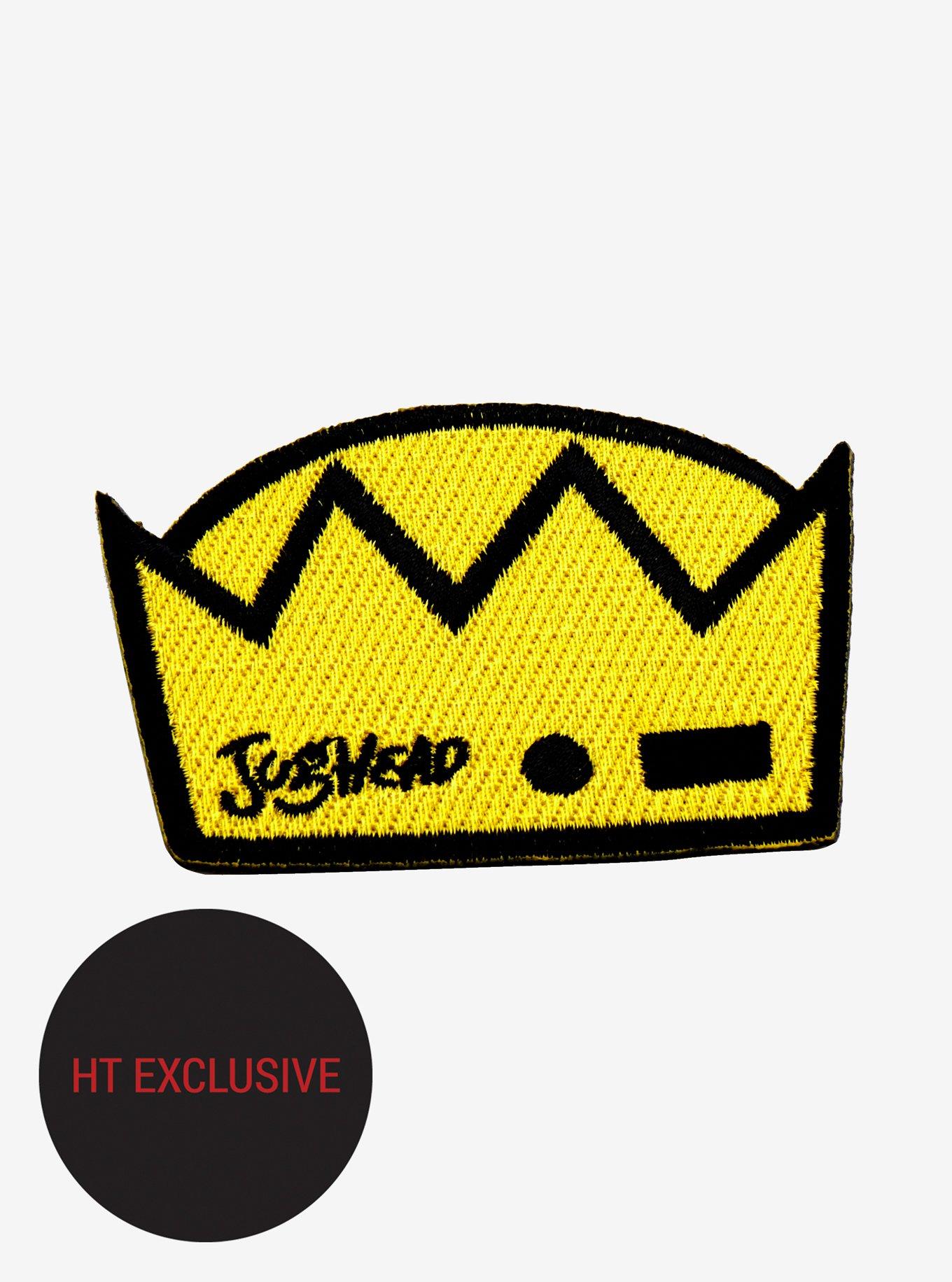 Riverdale Jughead Crown Iron-On Patch Hot Topic Exclusive, , hi-res