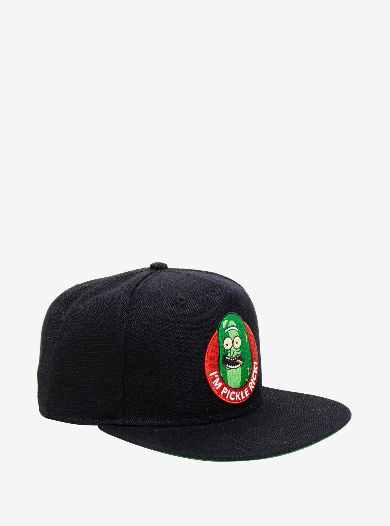 Rick And Morty Pickle Rick Snapback Hat, , hi-res