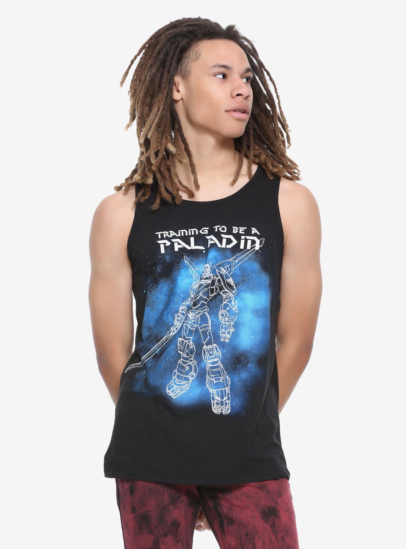Voltron: Legendary Defender Training To Be A Paladin Tank Top, BLACK, hi-res