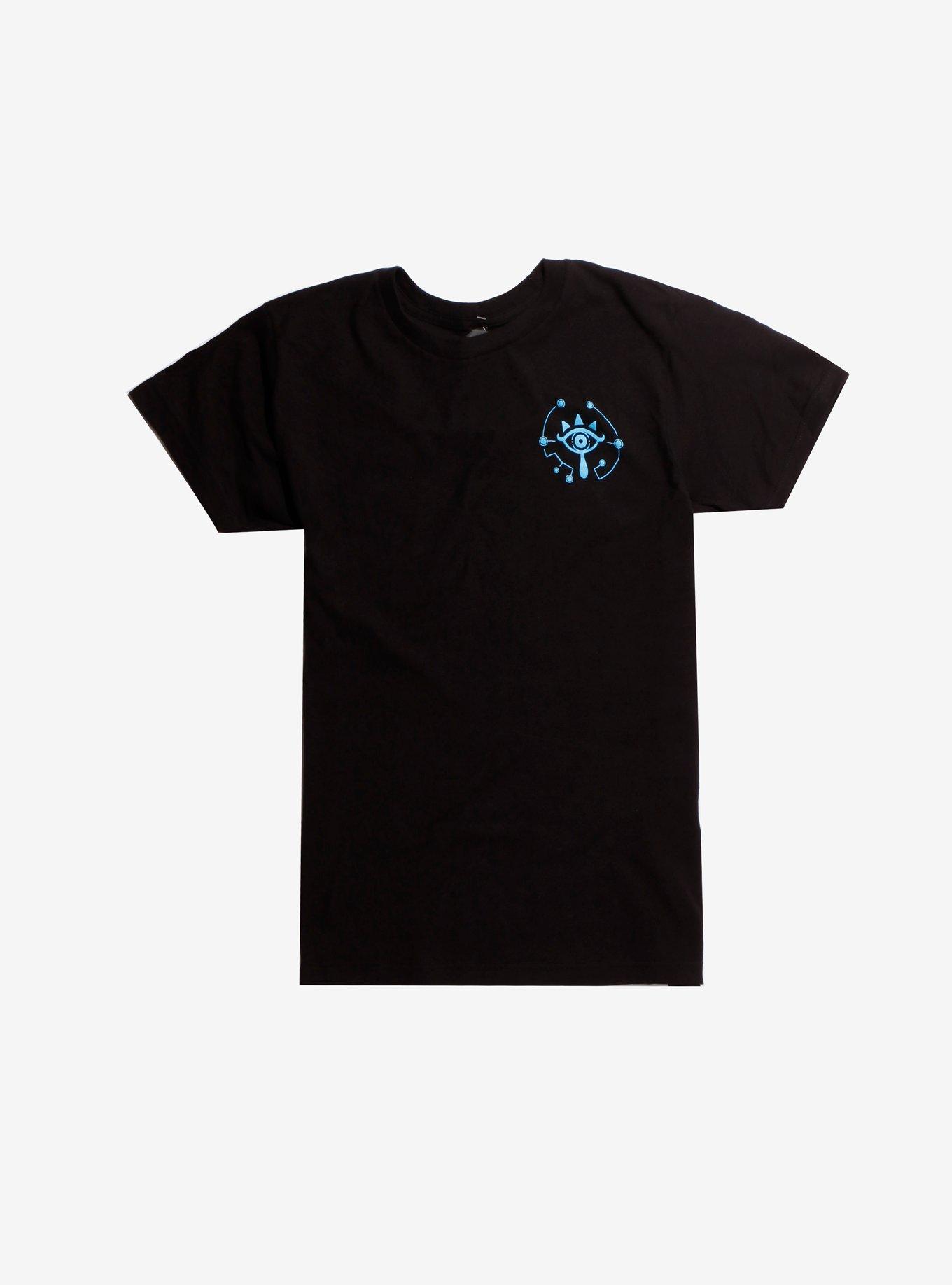 The Legend Of Zelda Sheikah Eye T-Shirt, BLACK, hi-res