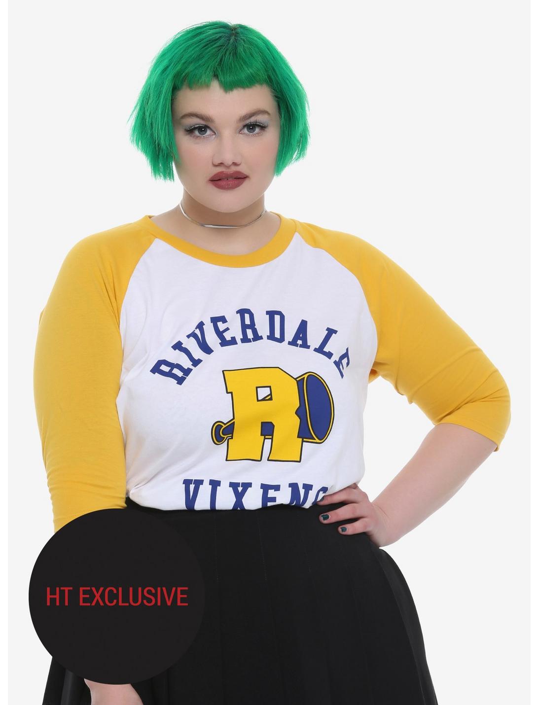 Riverdale Vixens Girls Raglan Plus Size Hot Topic Exclusive, MULTI, hi-res