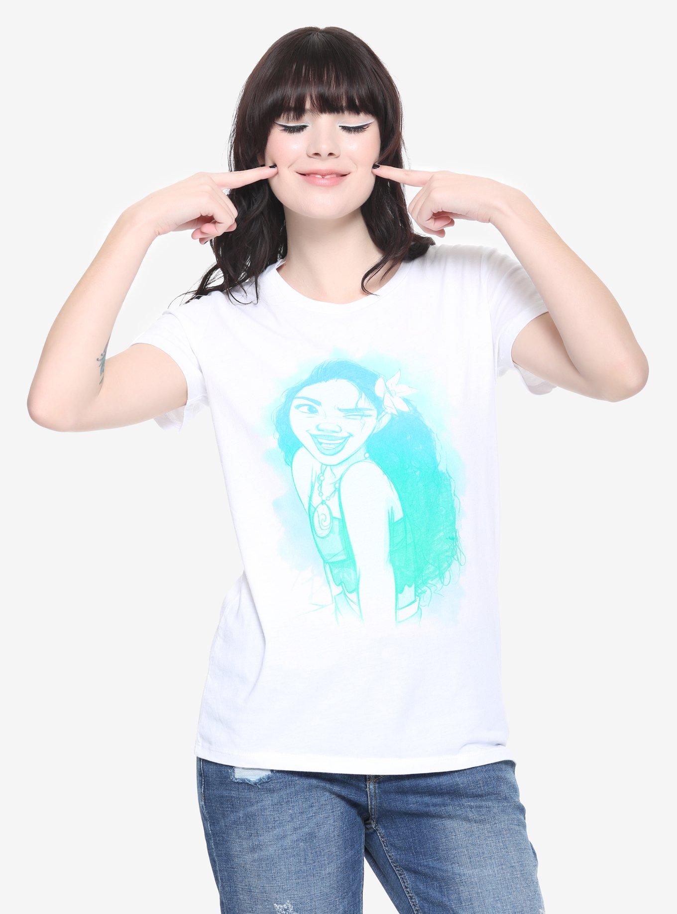 Disney Moana Winking Girls T-Shirt, MULTI, hi-res