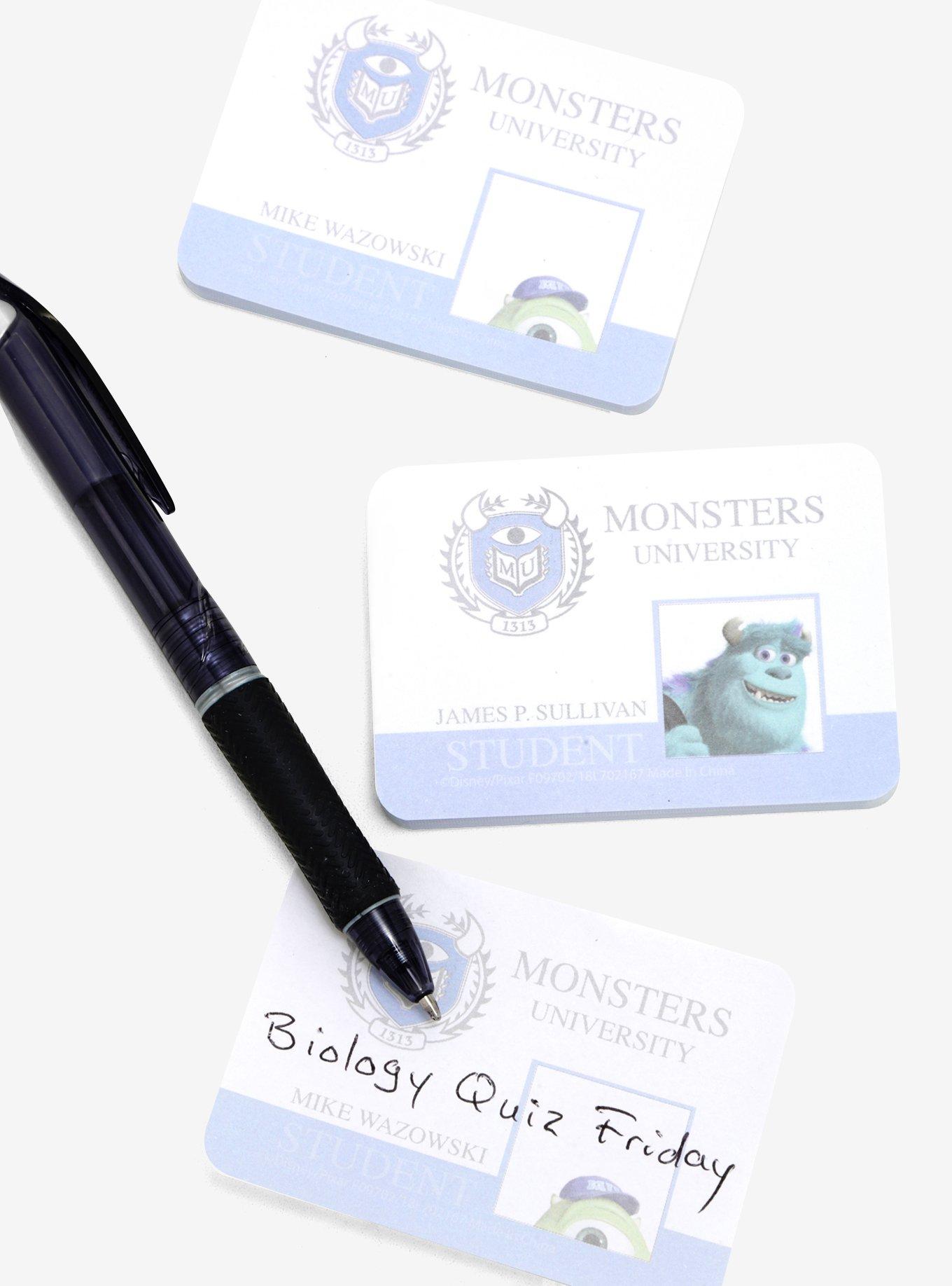 Disney Pixar Monsters University Sticky Note Tin, , hi-res