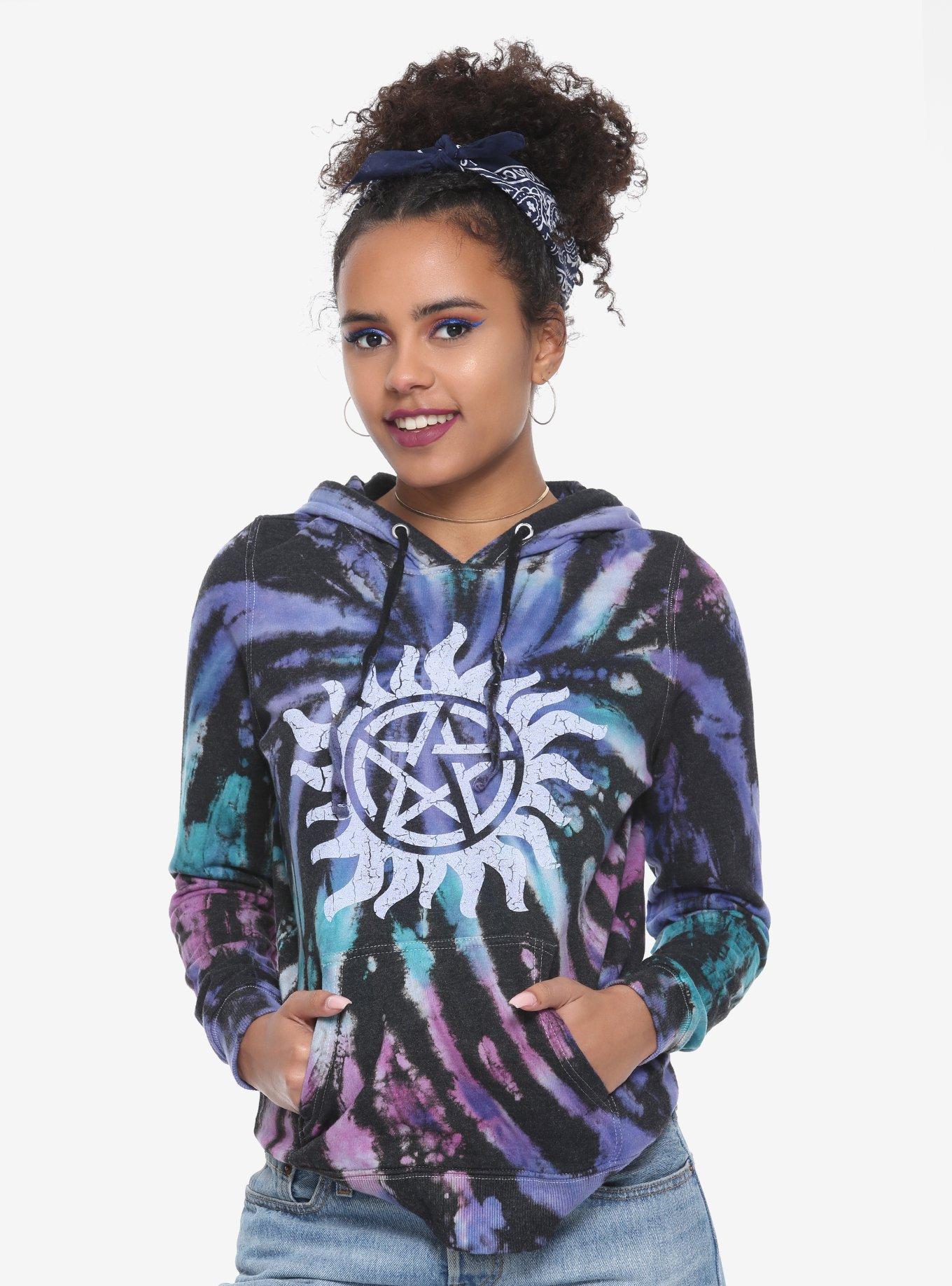 Supernatural hoodie hot sale hot topic