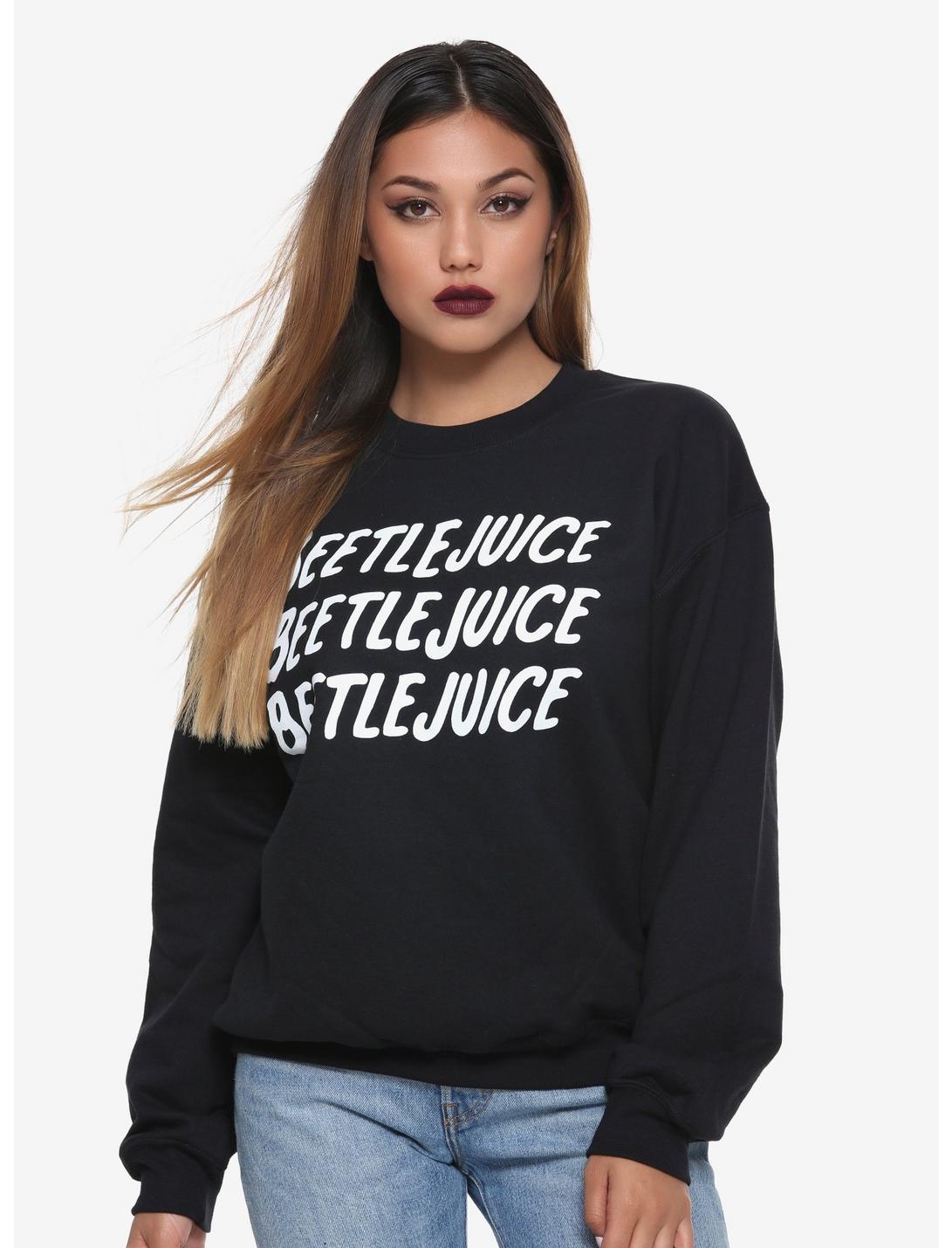 Beetlejuice Name Girls Sweatshirt