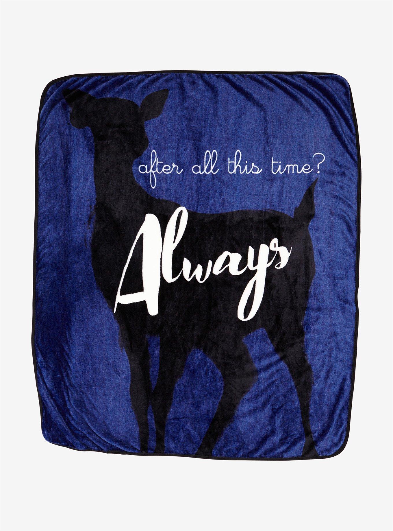 Harry Potter Patronus Always Throw Blanket, , hi-res