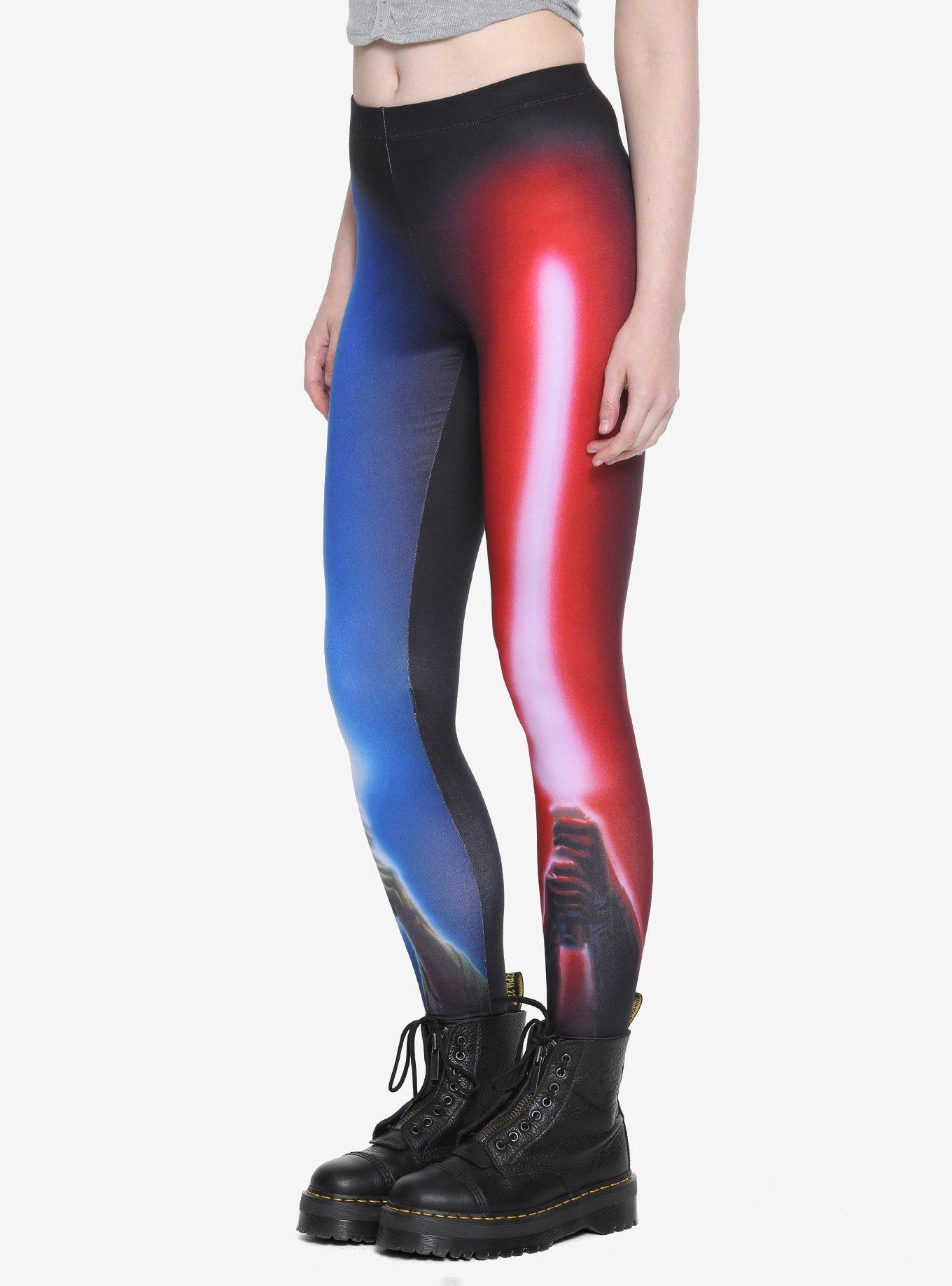 Her Universe Star Wars Lightsaber Leggings, MULTICOLOR, hi-res