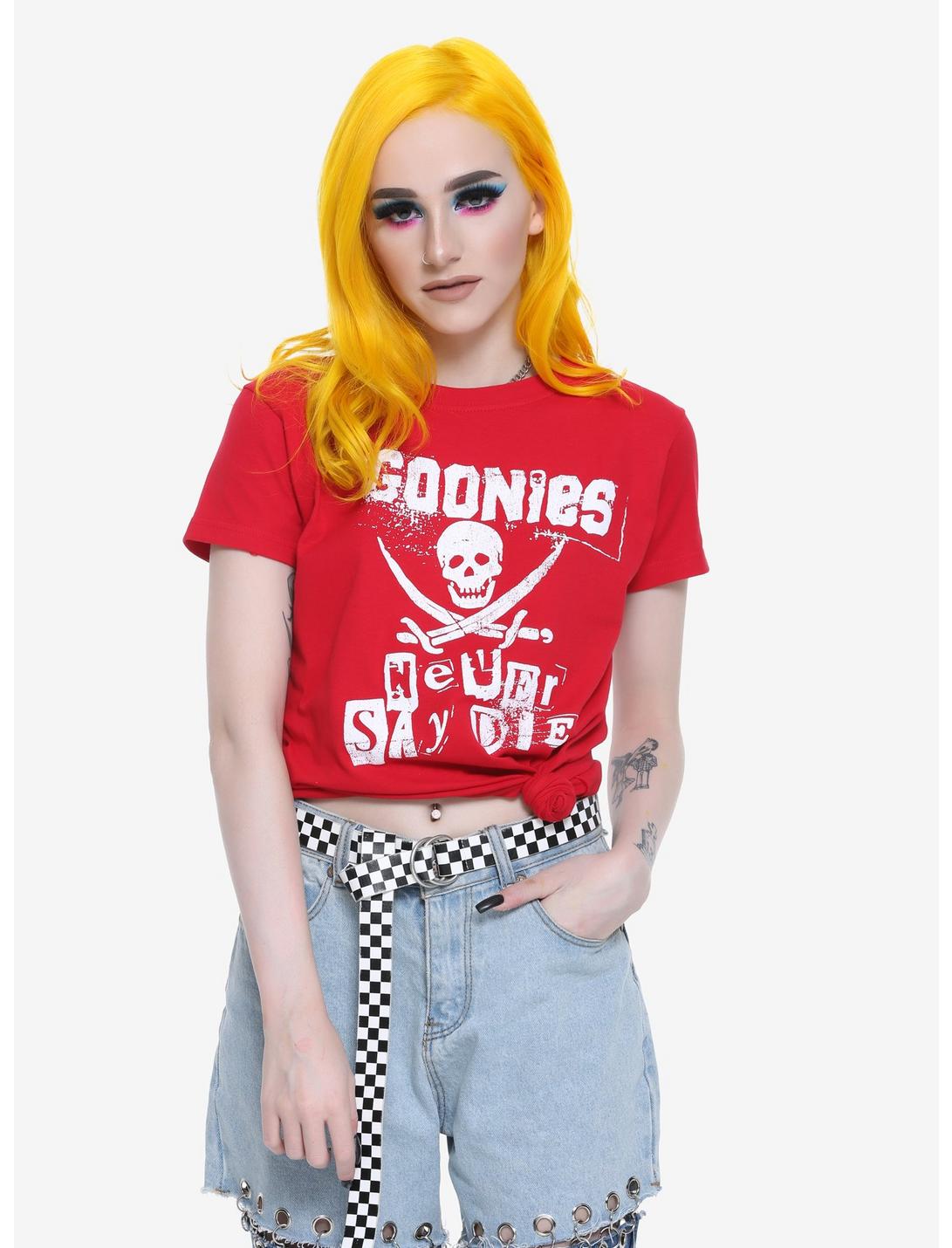 The Goonies Never Say Die Girls T-Shirt, MULTI, hi-res