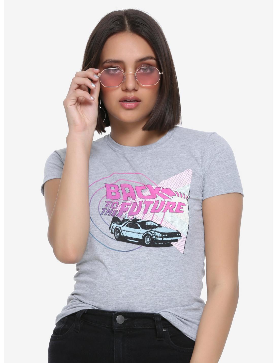 Back To The Future Time Machine Girls T-Shirt, MULTI, hi-res