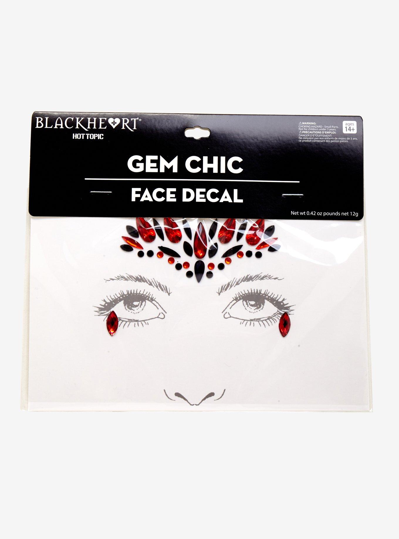 Blackheart Beauty Gem Chic Face Decals, , hi-res