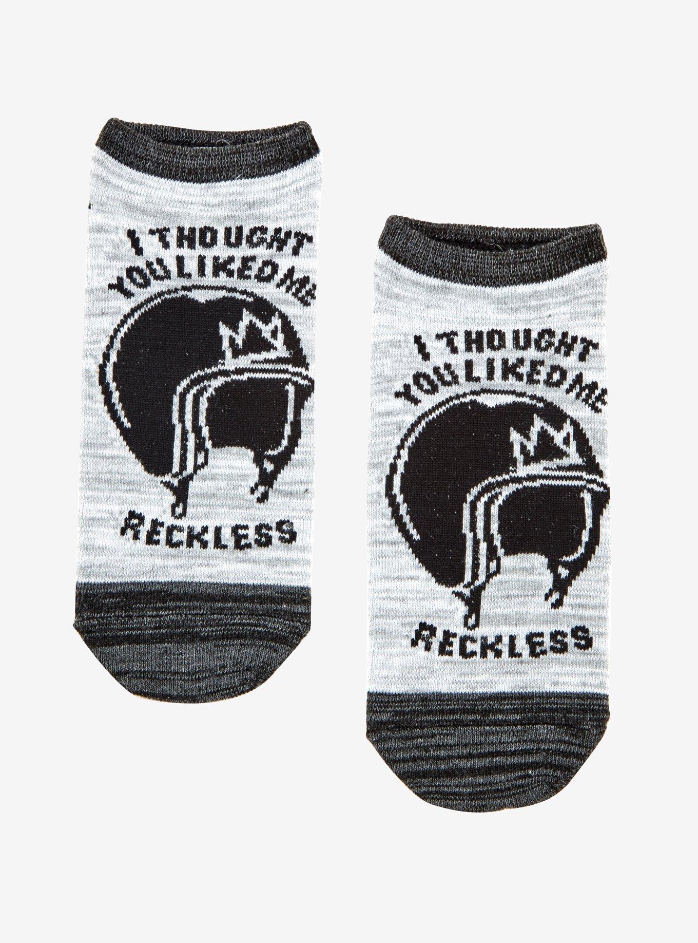 Riverdale Jughead Reckless No-Show Socks Hot Topic Exclusive, , hi-res