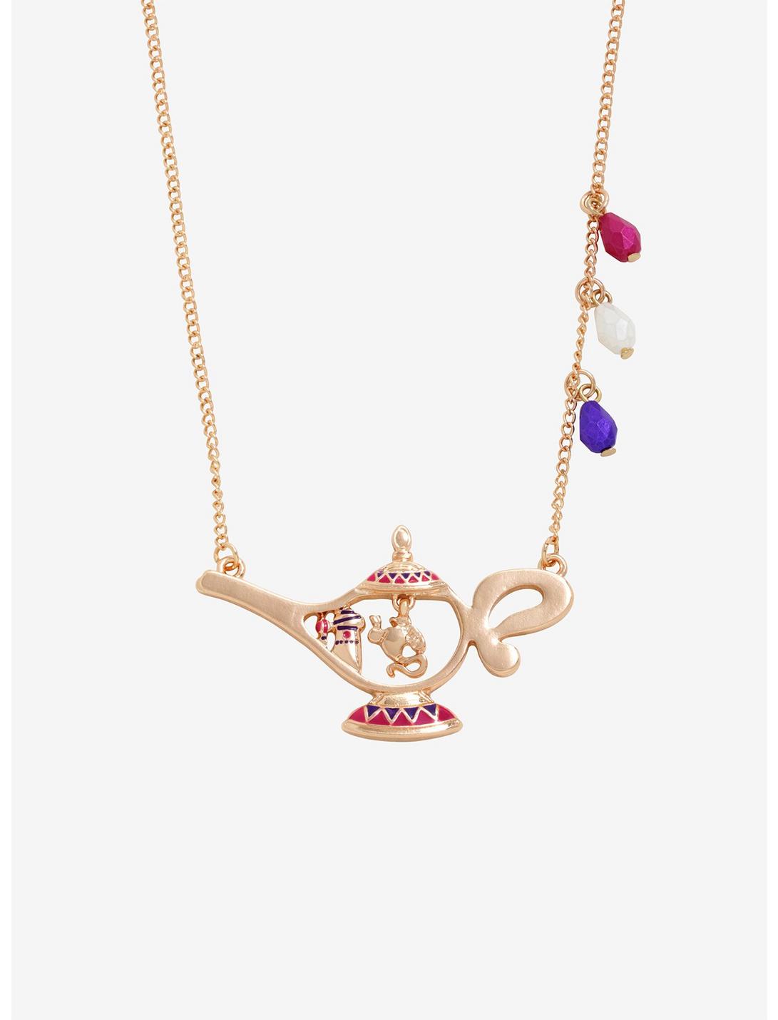 Disney Aladdin Lamp Storytelling Necklace, , hi-res