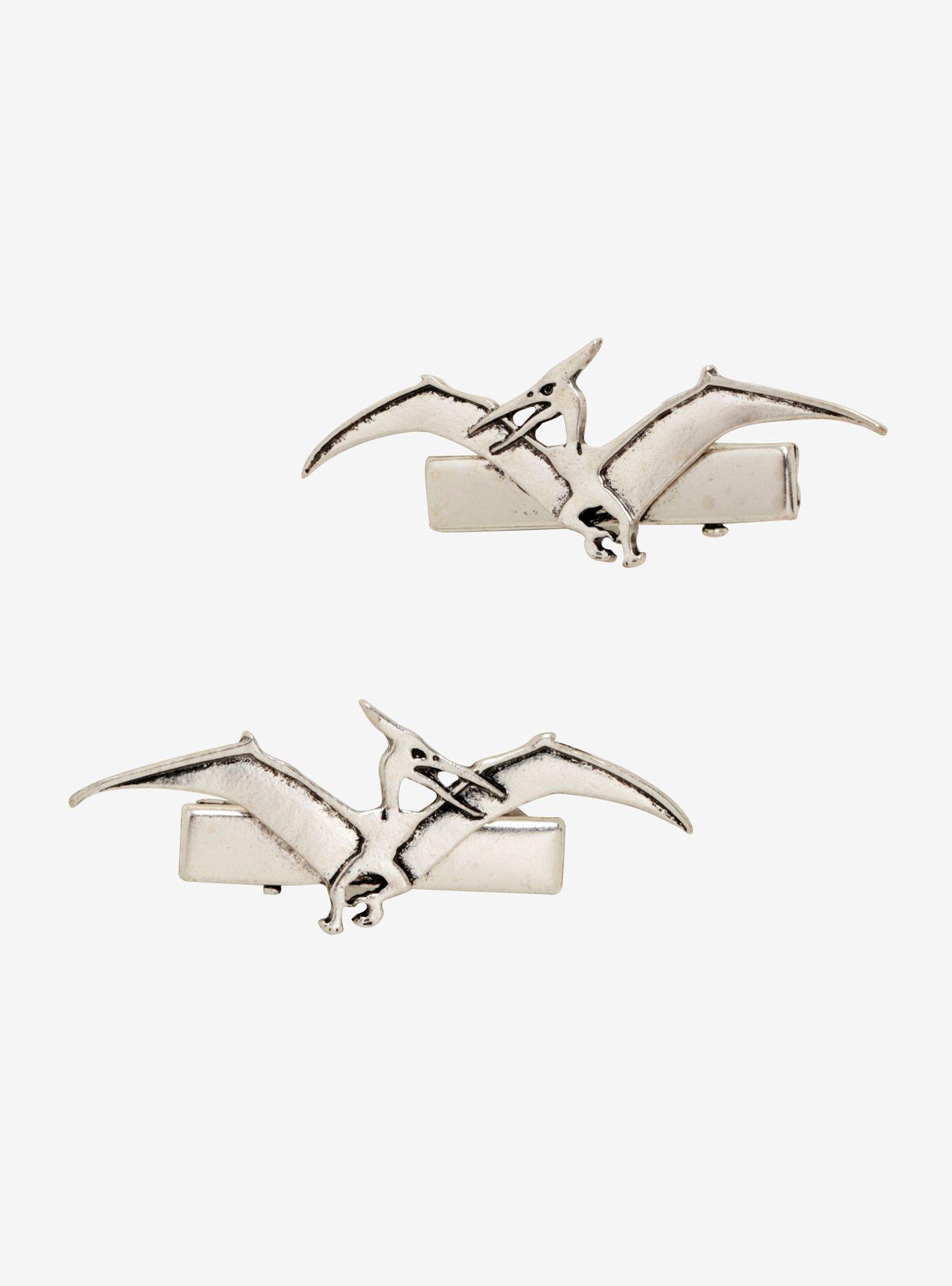 Jurassic Park Pterodactyl Hair Clips, , hi-res