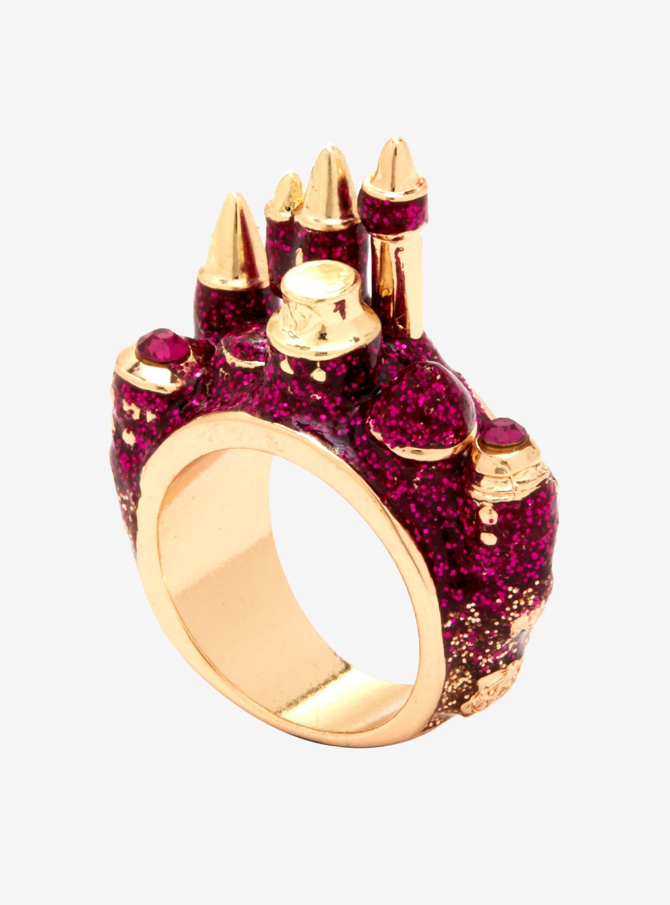 Her Universe Beauty And The Beast Castle 3D Ring, , hi-res