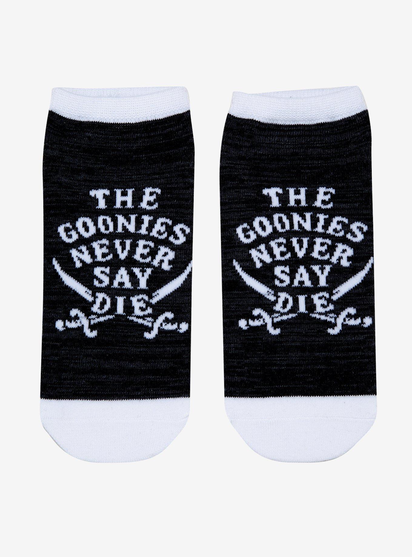 Goonies Never Say Die No-Show Socks, , hi-res