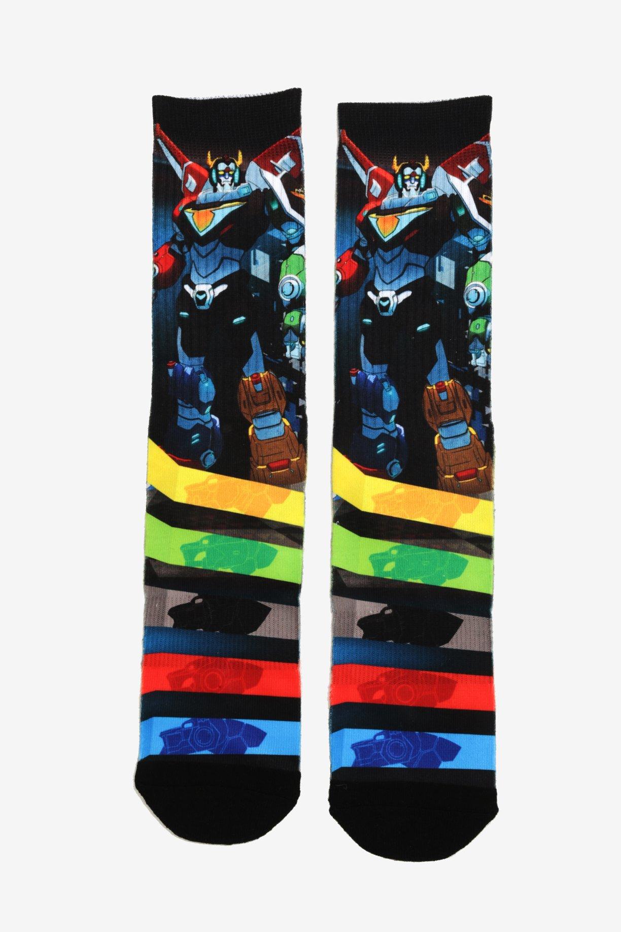 Voltron: Legendary Defender Sublimated Crew Socks, , hi-res