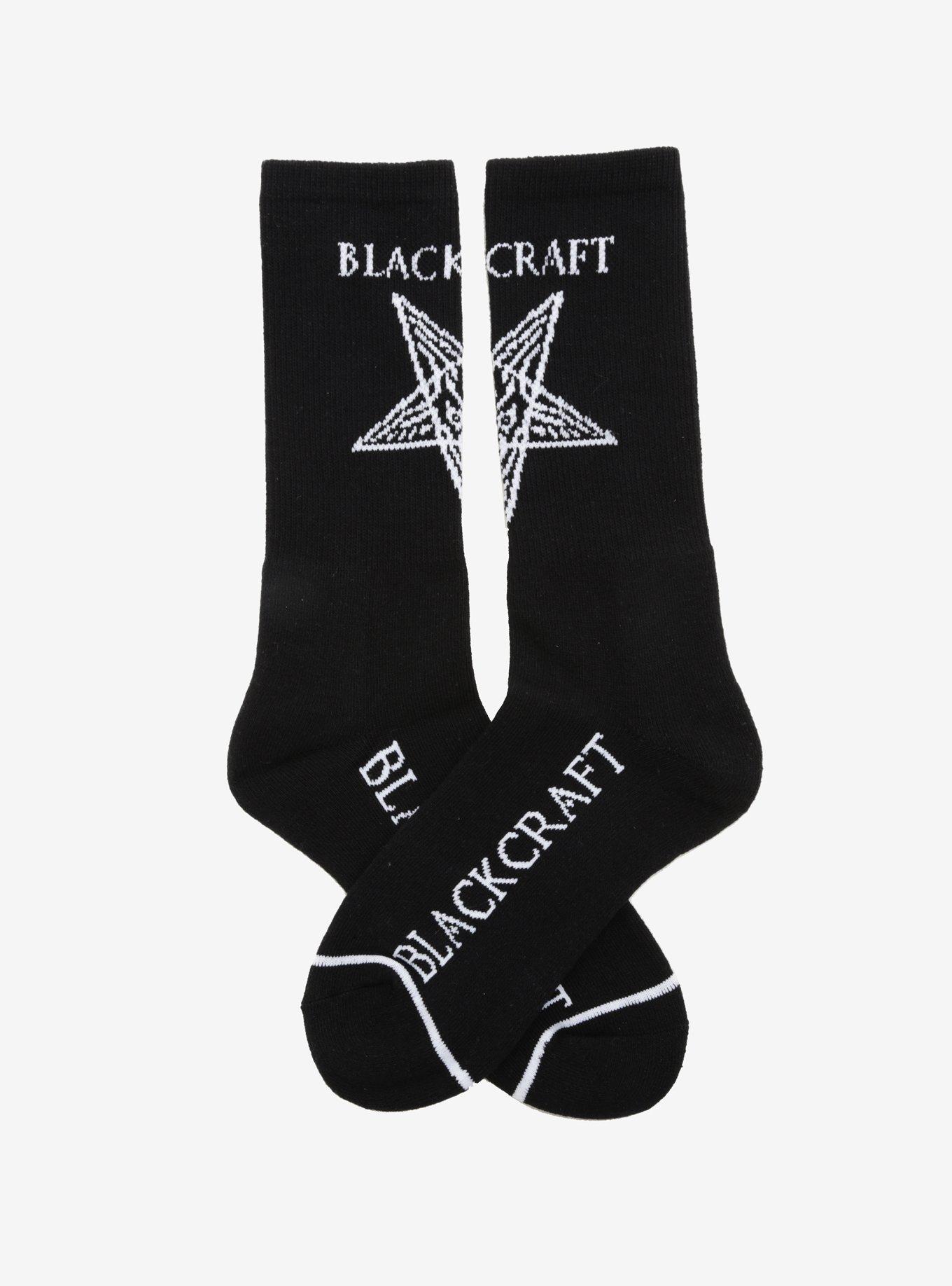 Blackcraft Baphomet Crew Socks, , hi-res