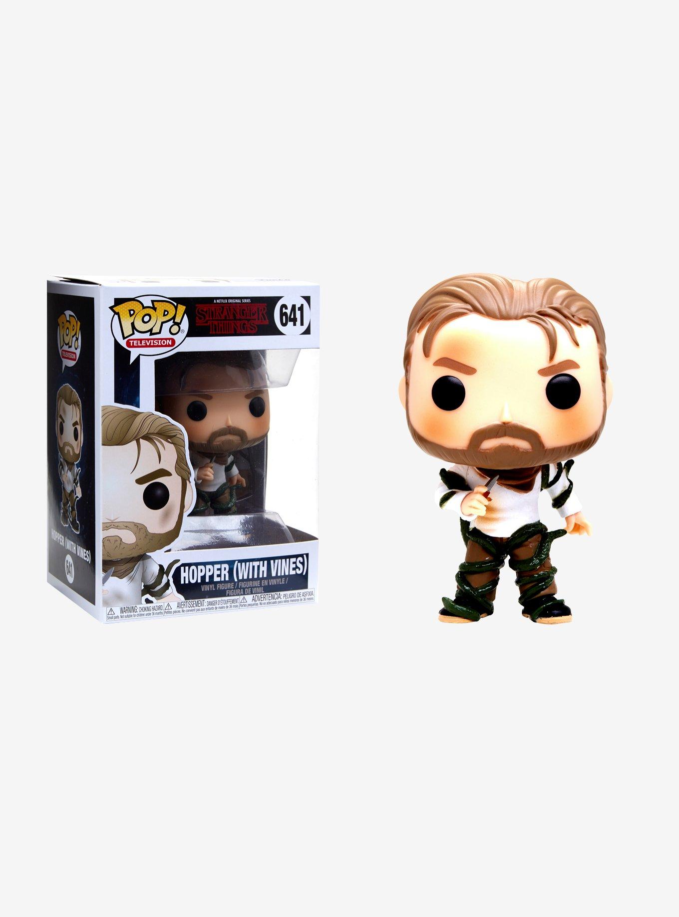 Funko Stranger Things Pop! Television Hopper (With Vines) Vinyl Figure, , hi-res