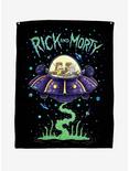Rick And Morty Spaceship Wall Tapestry, , hi-res