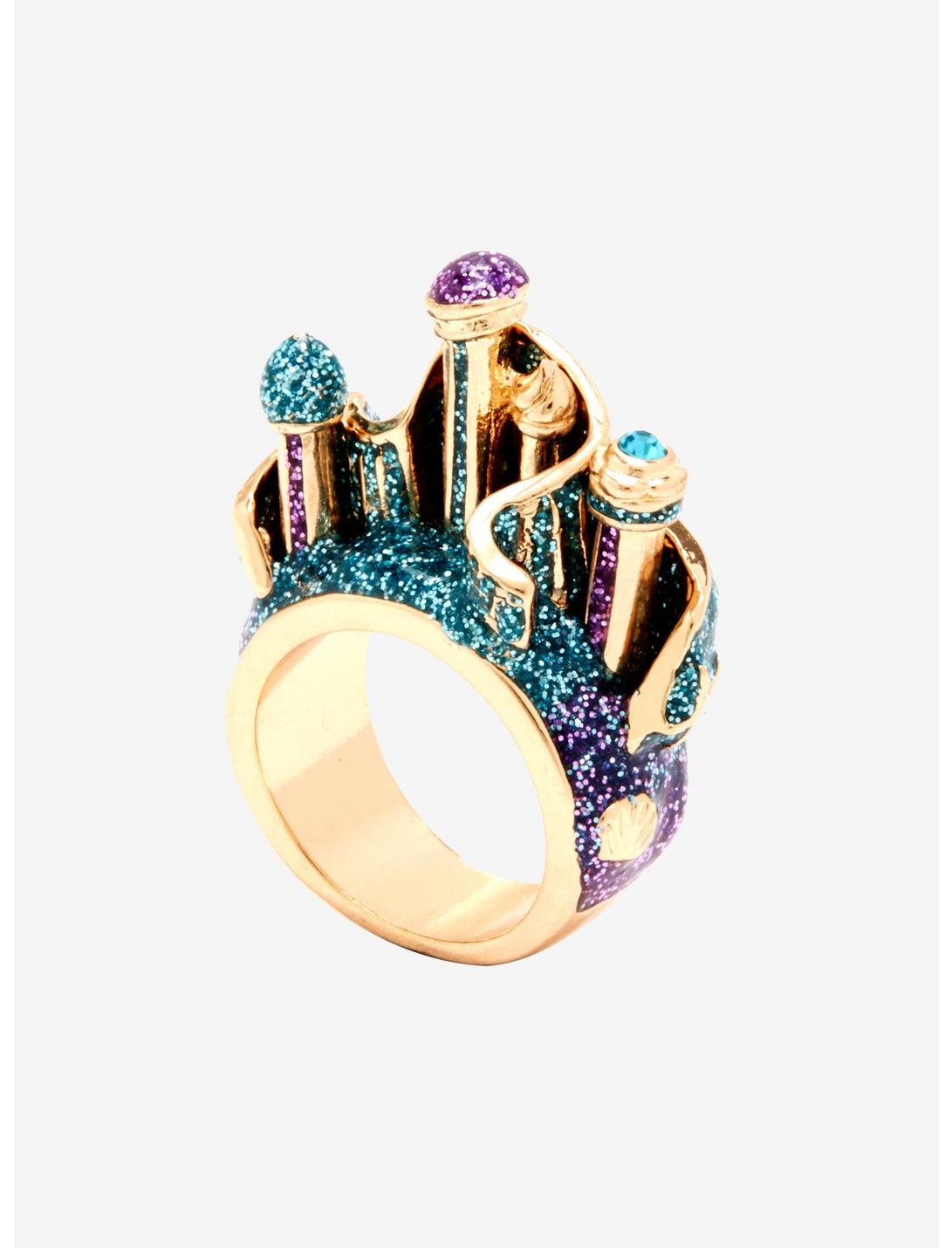 Her Universe Disney The Little Mermaid Triton's Palace 3D Ring, , hi-res