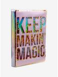 Keep Making Magic Holographic Glitter Journal, , hi-res