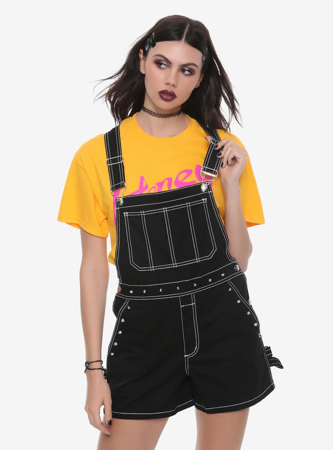 Tripp Black Shortalls, BLACK, hi-res