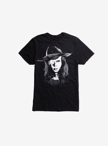 The Walking Dead Carl Grimes Black & White T-Shirt | Hot Topic