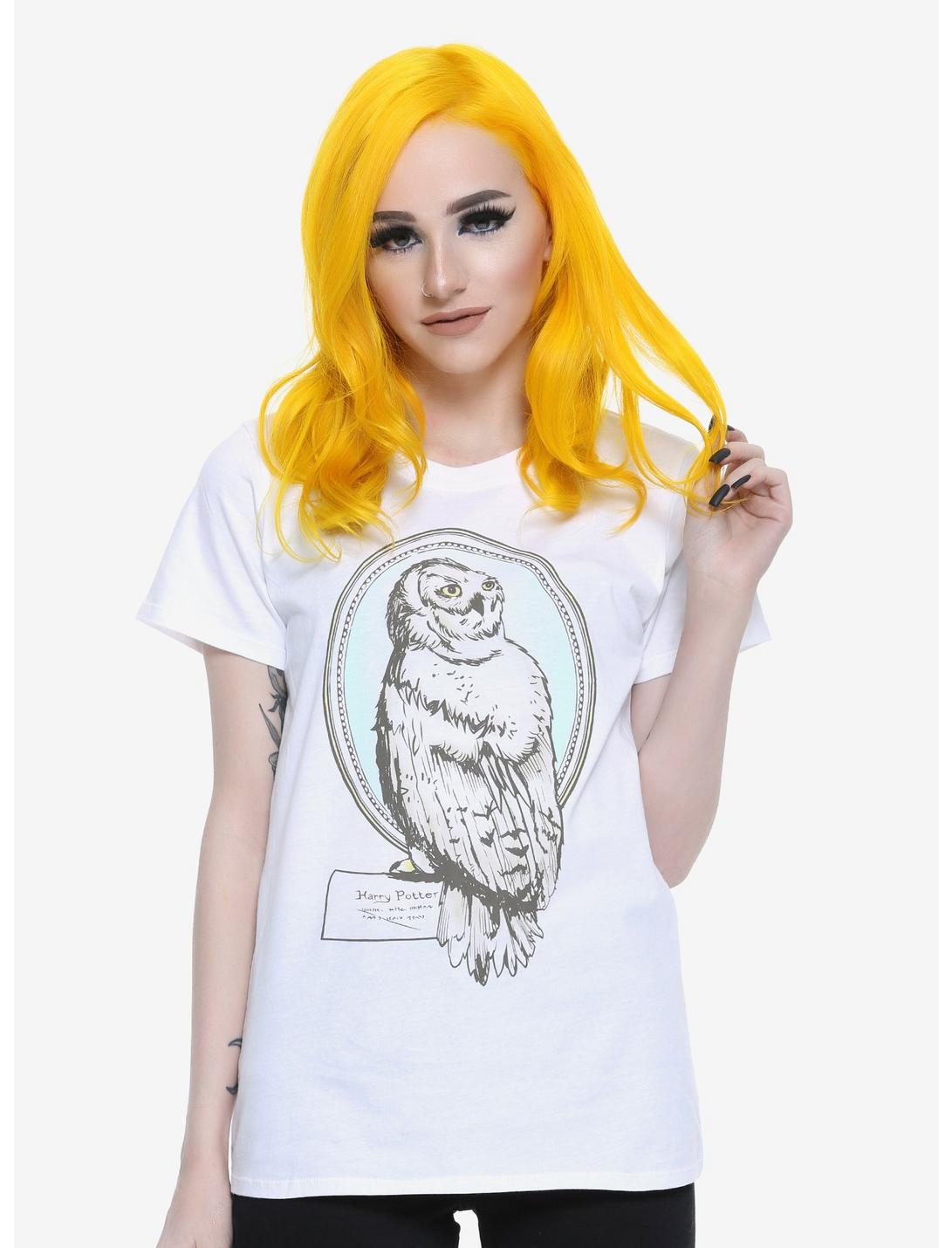 Harry Potter Hedwig Letter Frame Girls T-Shirt, MULTICOLOR, hi-res