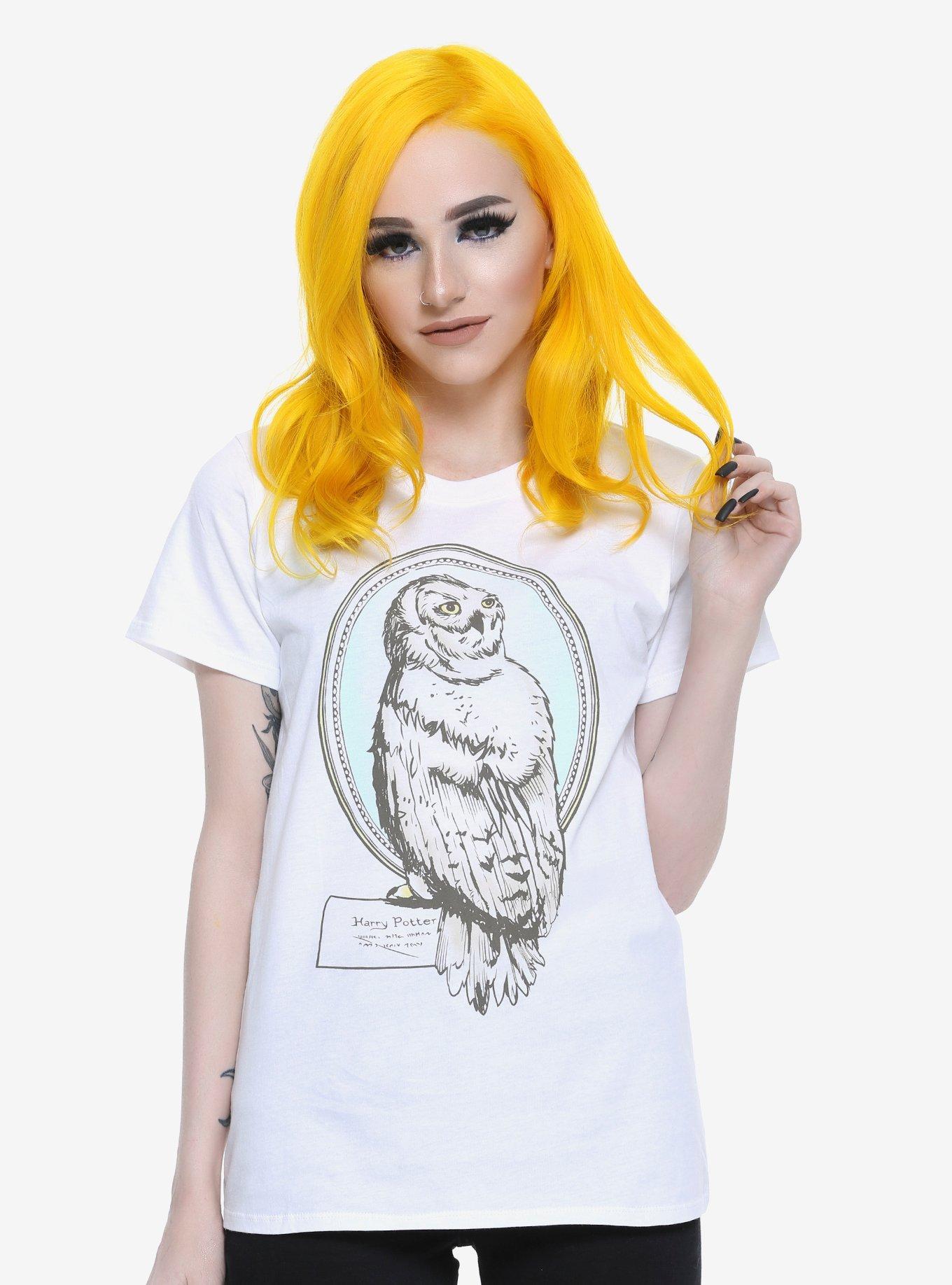 Harry Potter Hedwig Letter Frame Girls T-Shirt, MULTICOLOR, hi-res