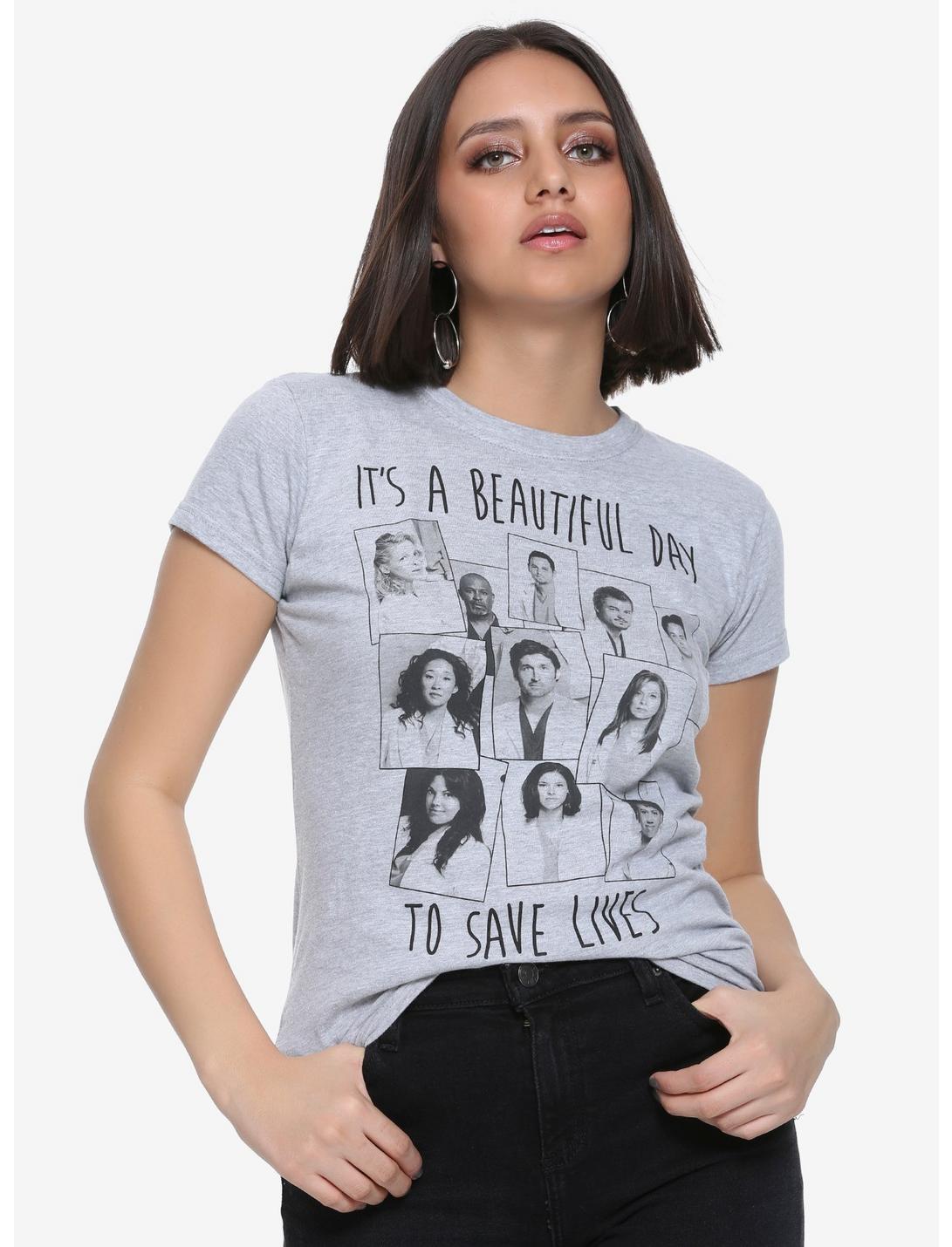 Grey's Anatomy Save Lives Girls T-Shirt, BLACK, hi-res