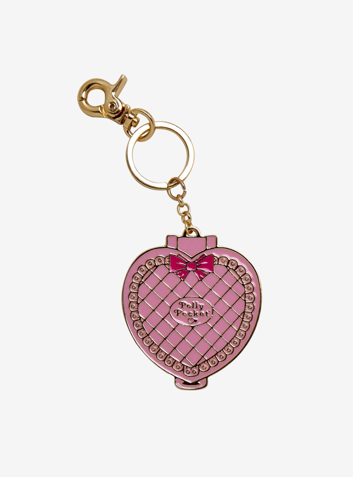 Polly Pocket Heart Key Chain, , hi-res