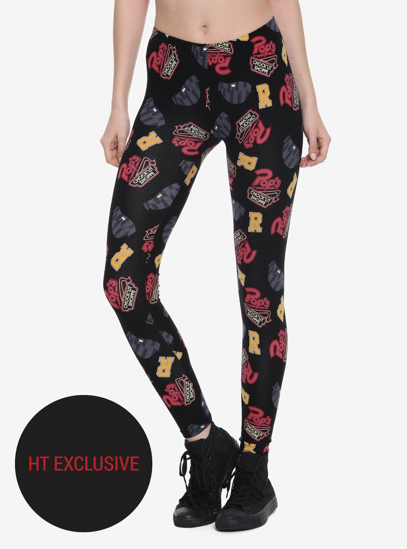 Riverdale Logos Leggings Hot Topic Exclusive, MULTICOLOR, hi-res