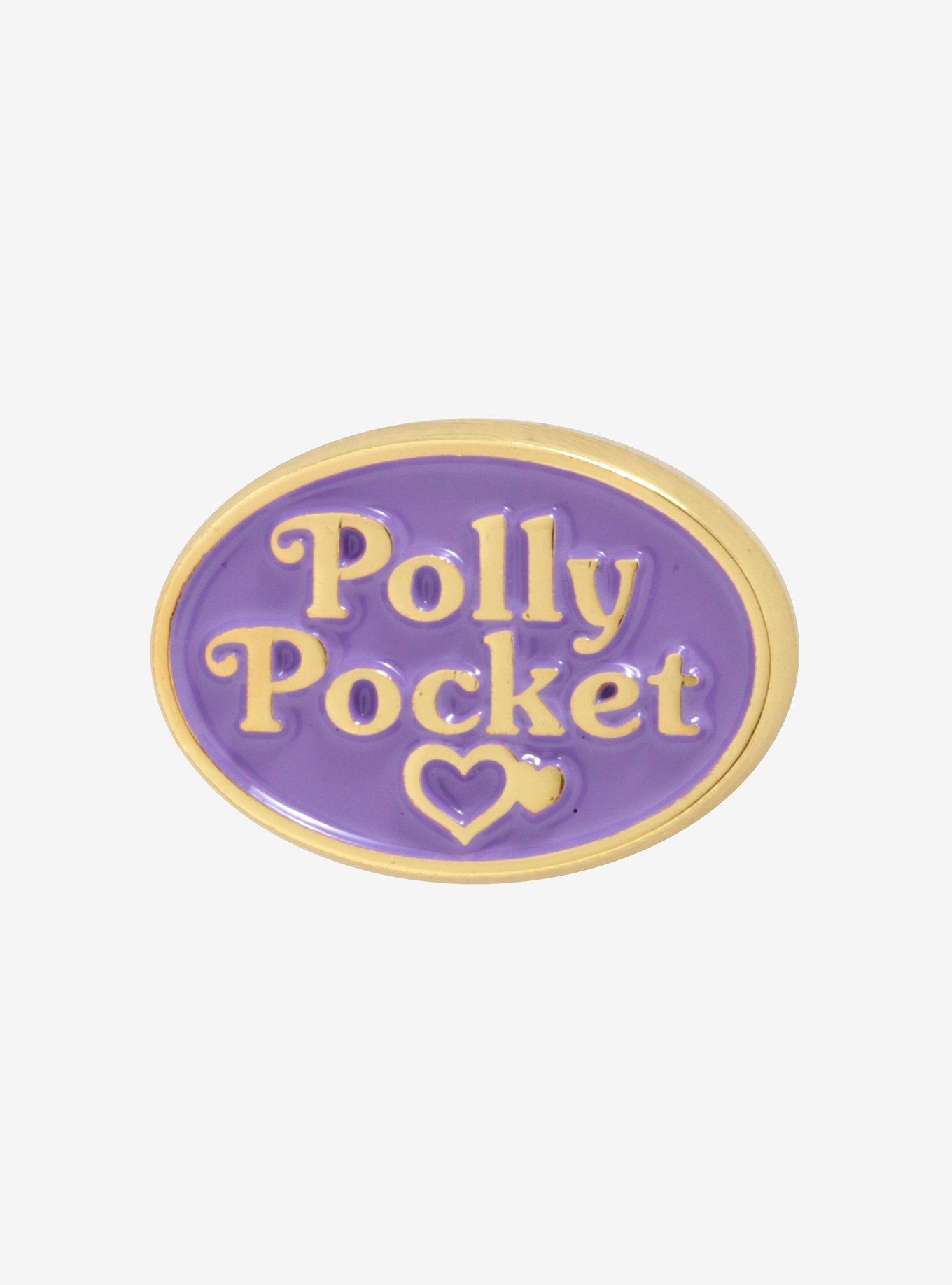 Polly Pocket Logo Enamel Pin, , hi-res