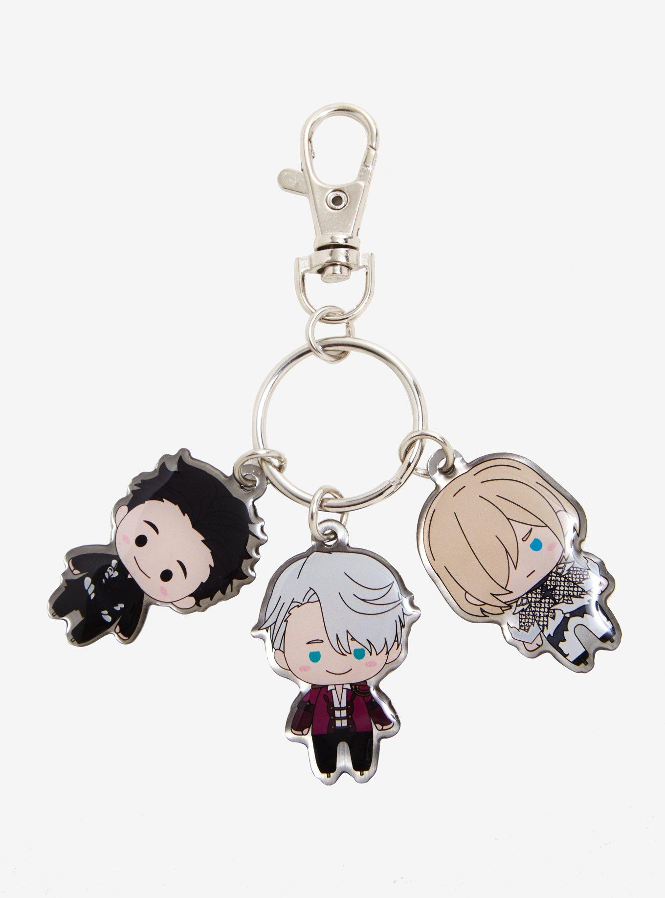 Yuri!!! On ICE Chibi Character Key Chain, , hi-res