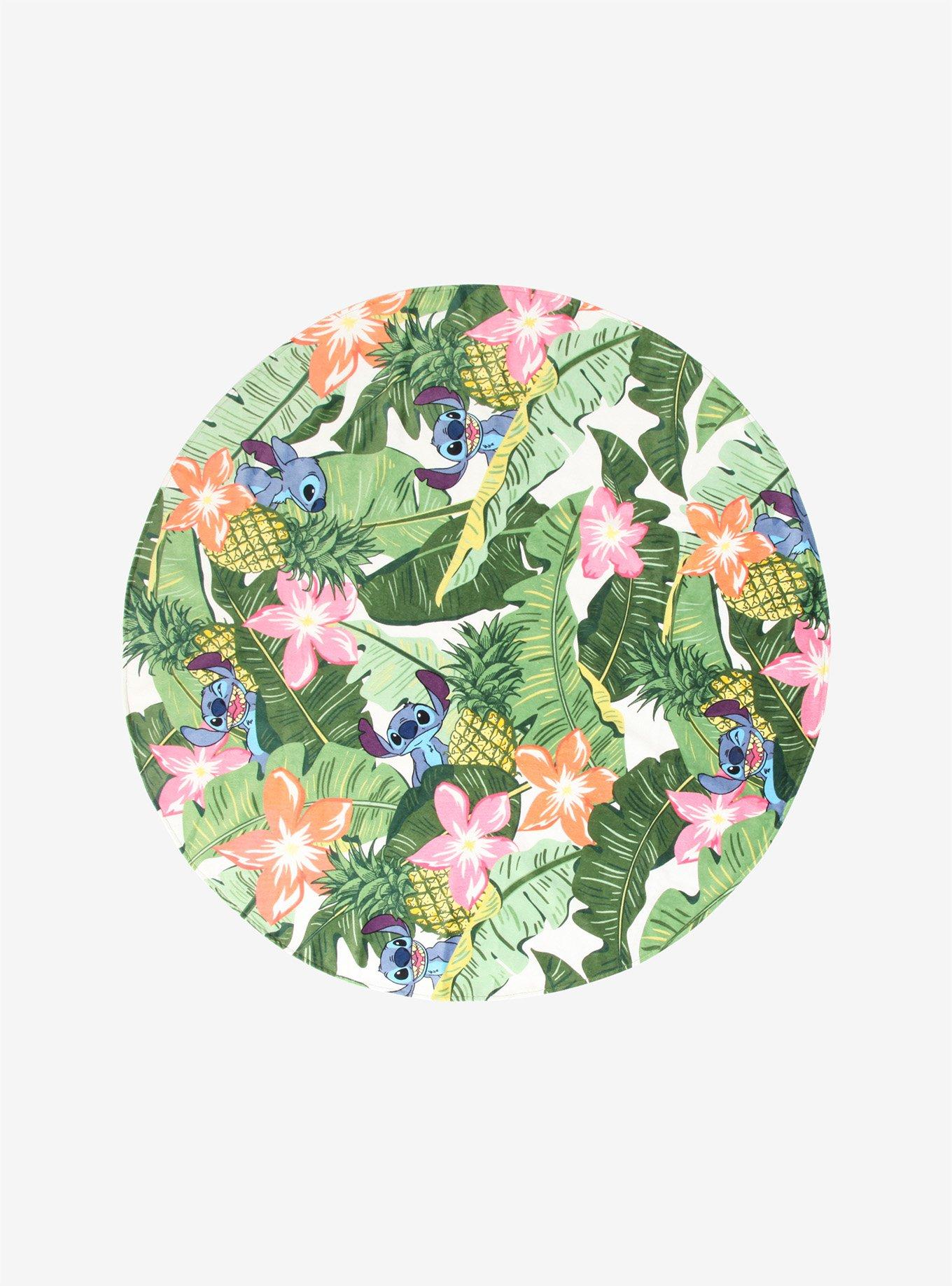 Disney Lilo & Stitch Round Beach Towel, , hi-res