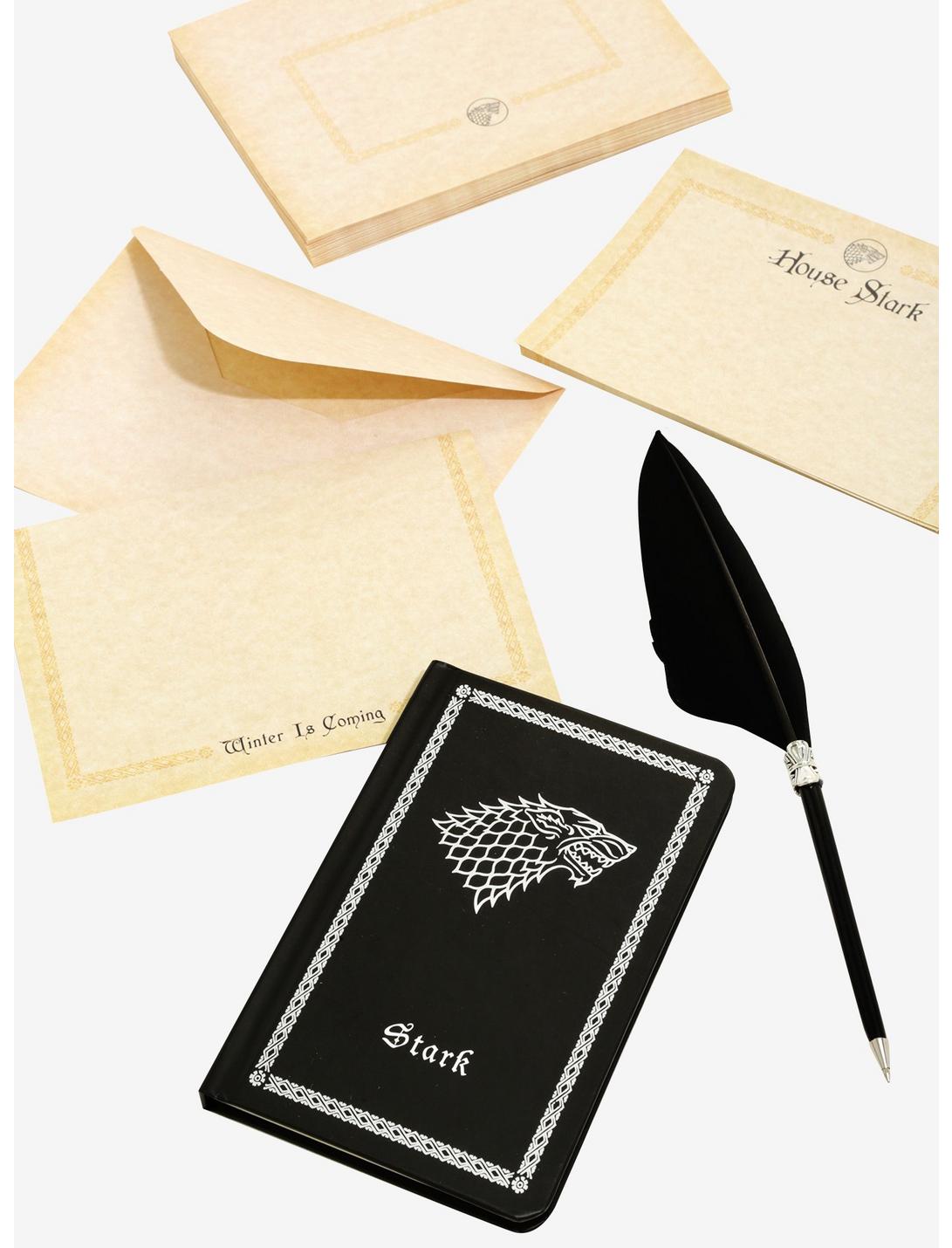 Game Of Thrones House Stark Stationery Set, , hi-res